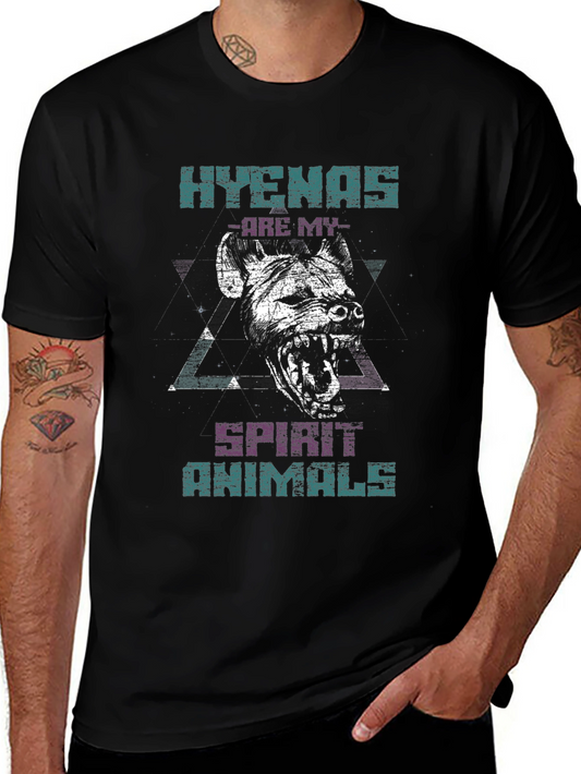 Hyena Spirit Animal Graphic Tee