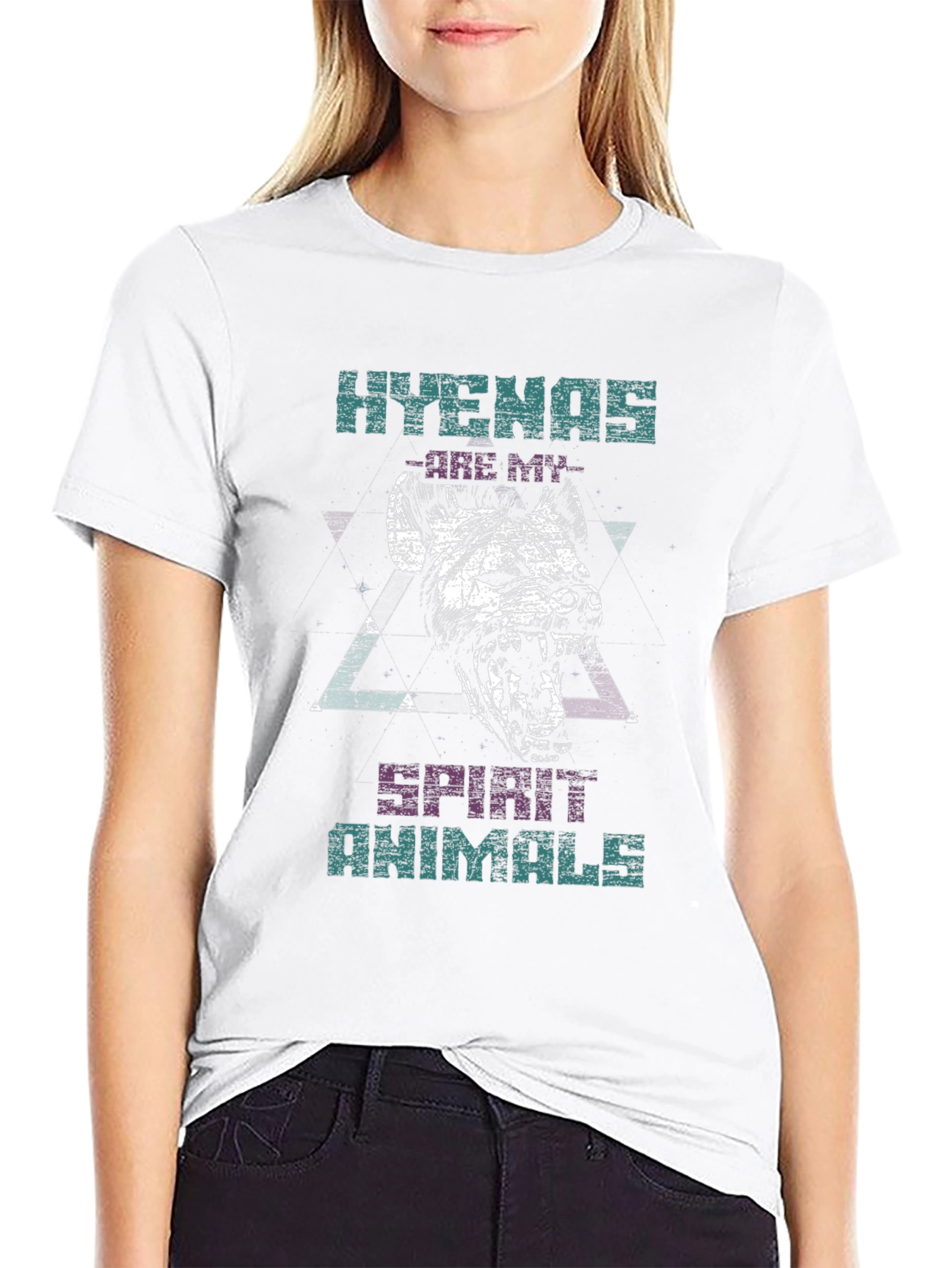 Hyena Spirit Animal Graphic Tee