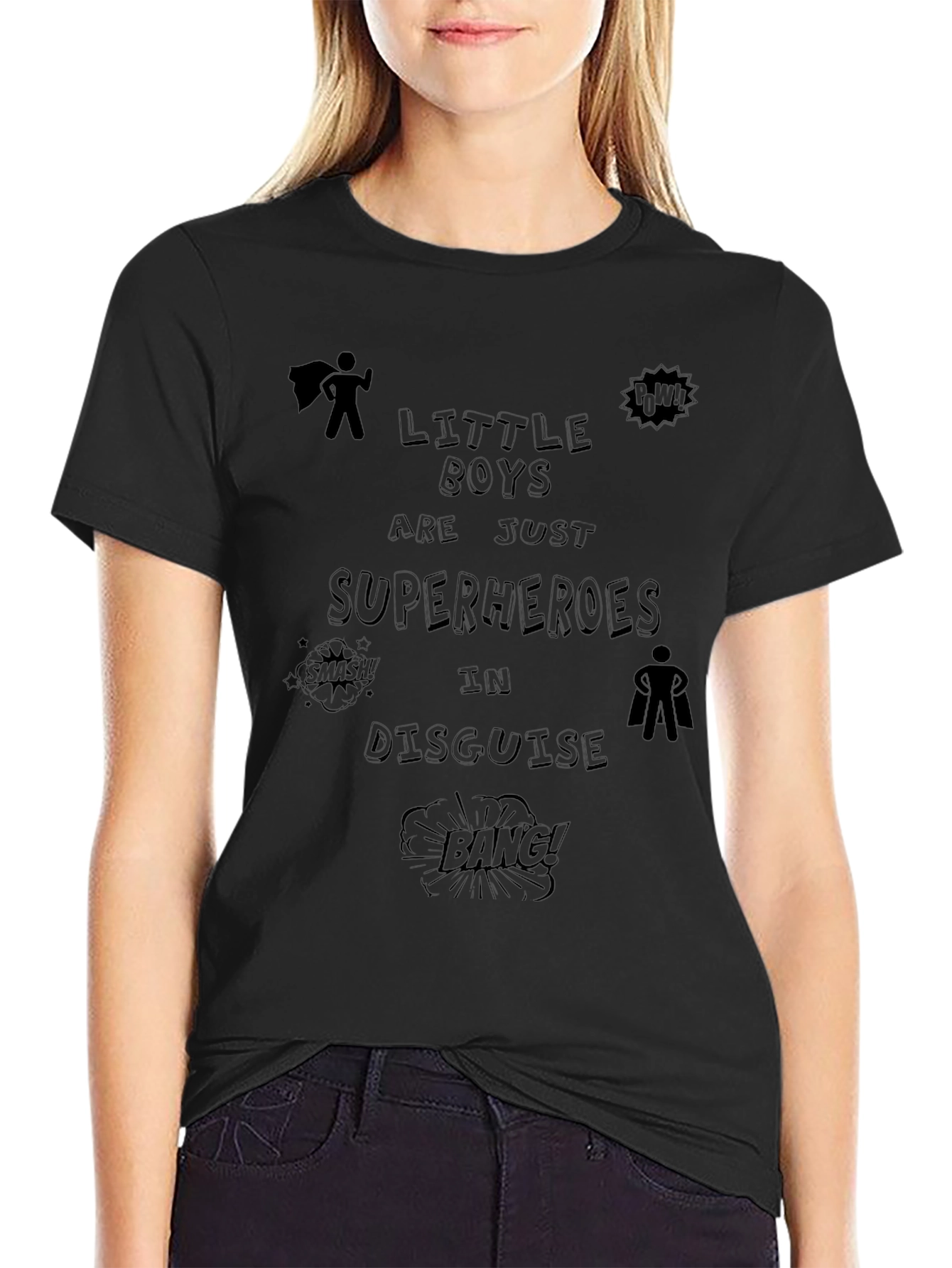 Little Boys are Superheroes T-Shirt
