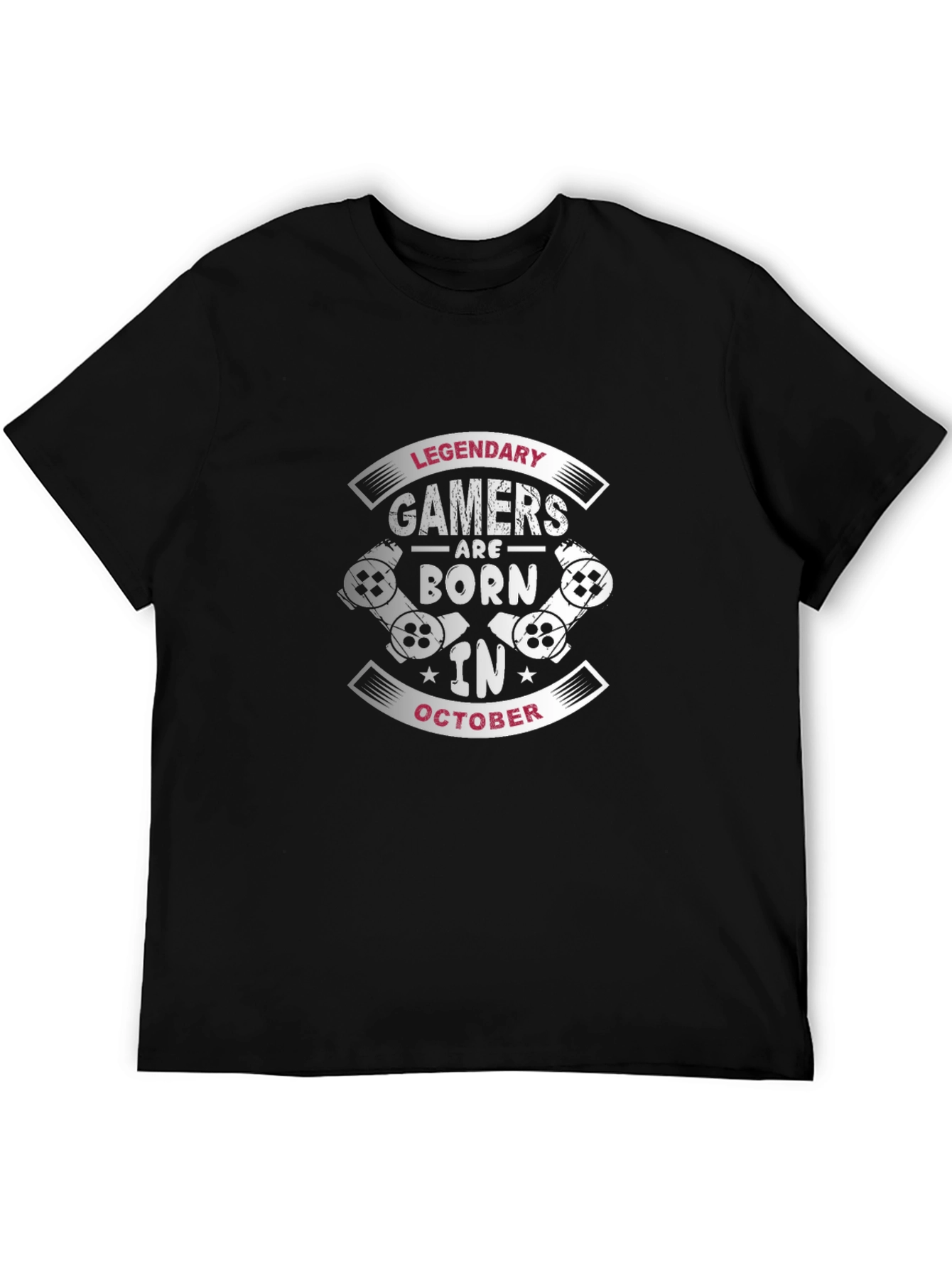 Legendary Gamers Born in October T-Shirt
