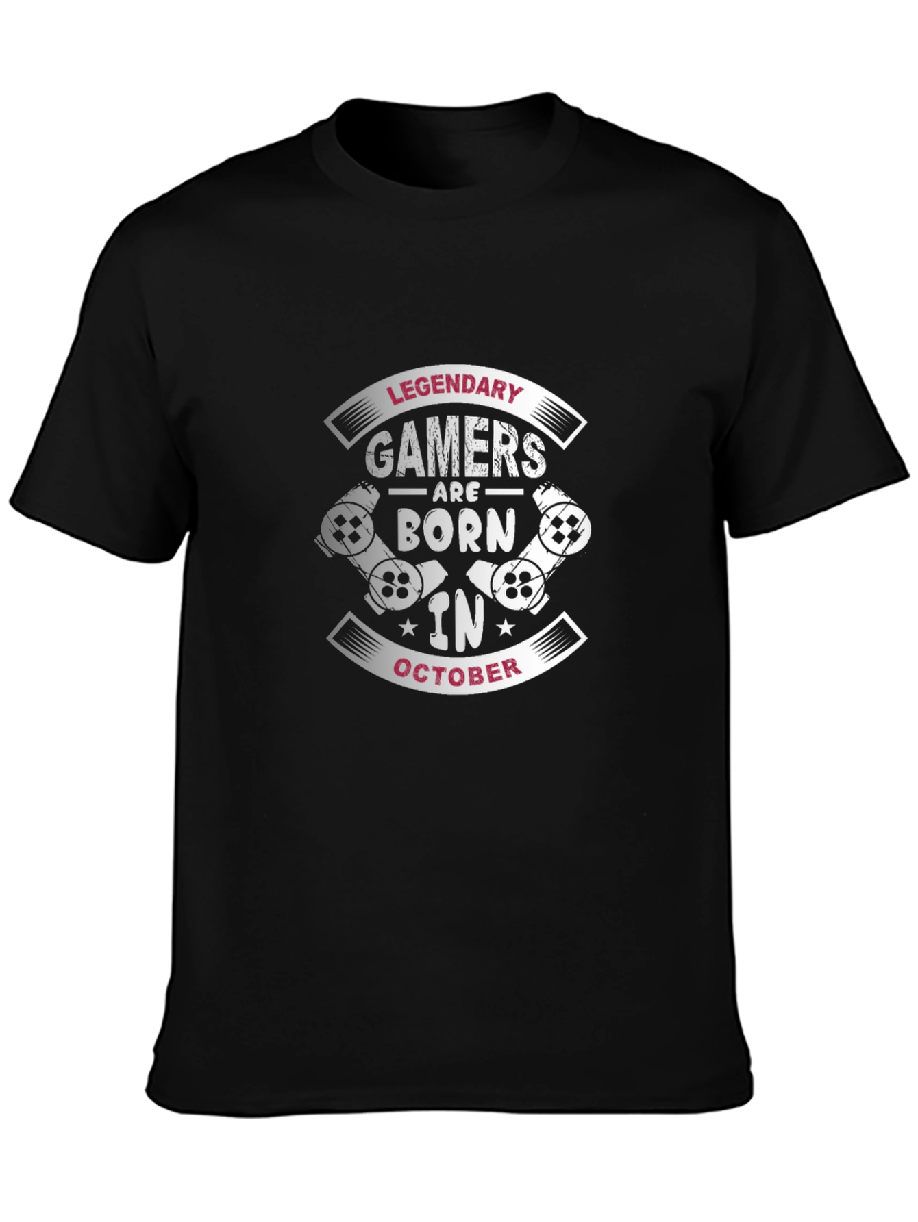 Legendary Gamers Born in October T-Shirt
