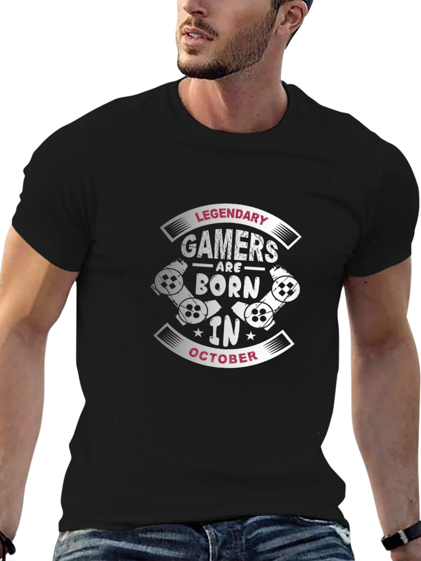 Legendary Gamers Born in October T-Shirt