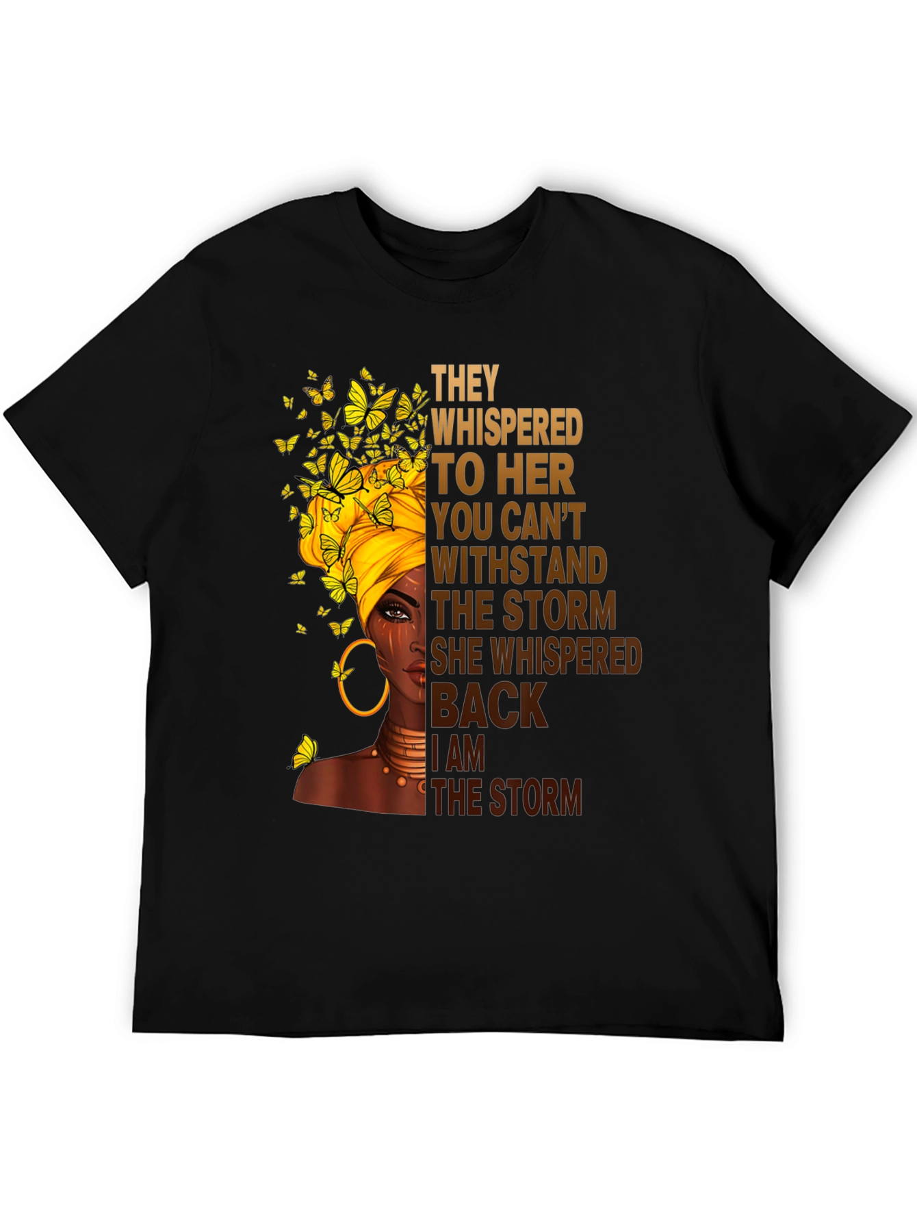 Inspirational I am the Storm Graphic Tee