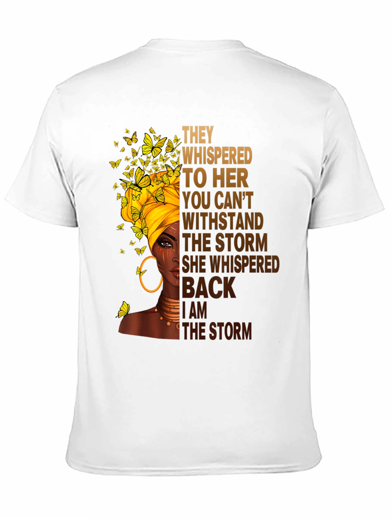 Inspirational I am the Storm Graphic Tee