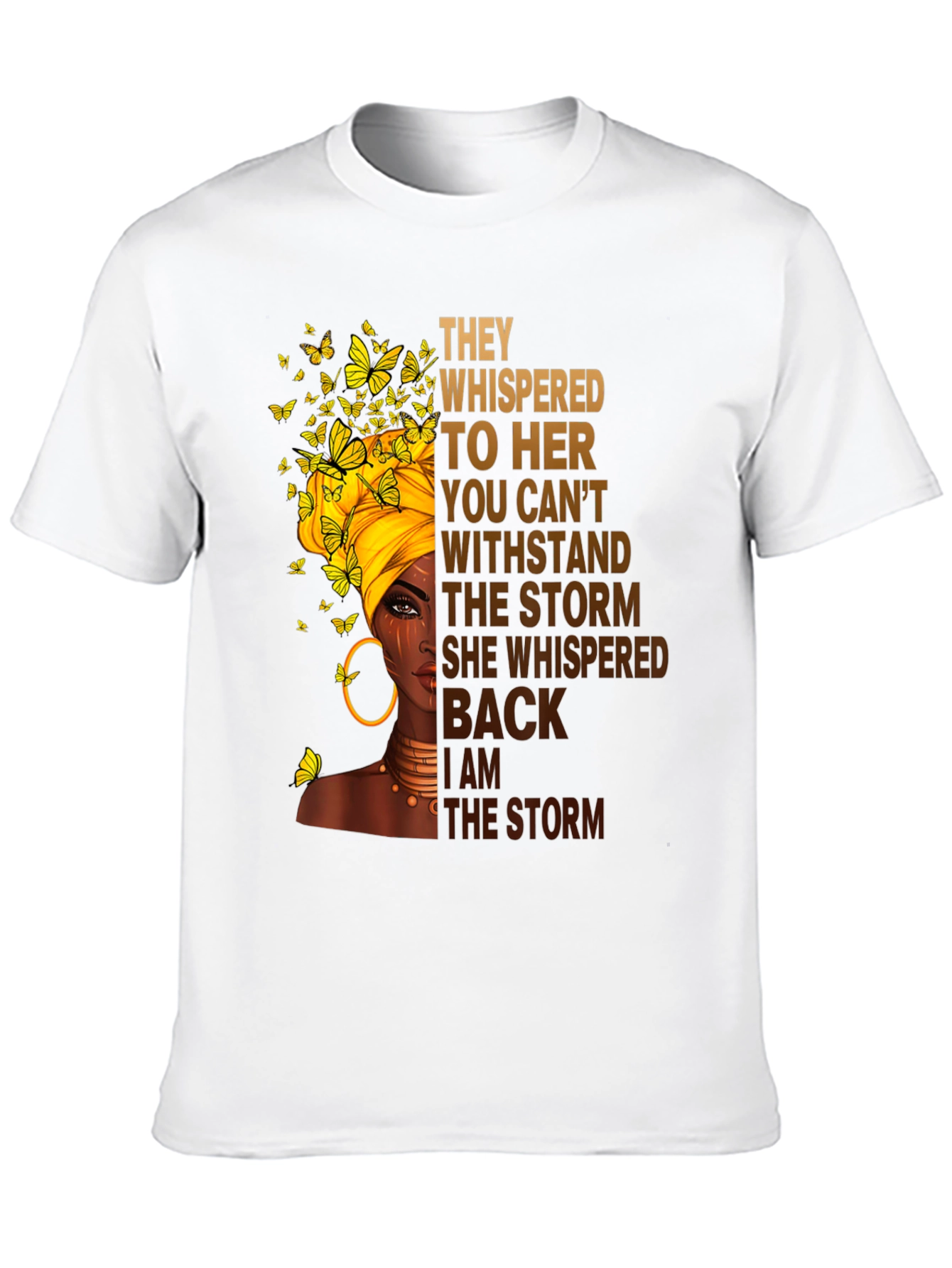 Inspirational I am the Storm Graphic Tee