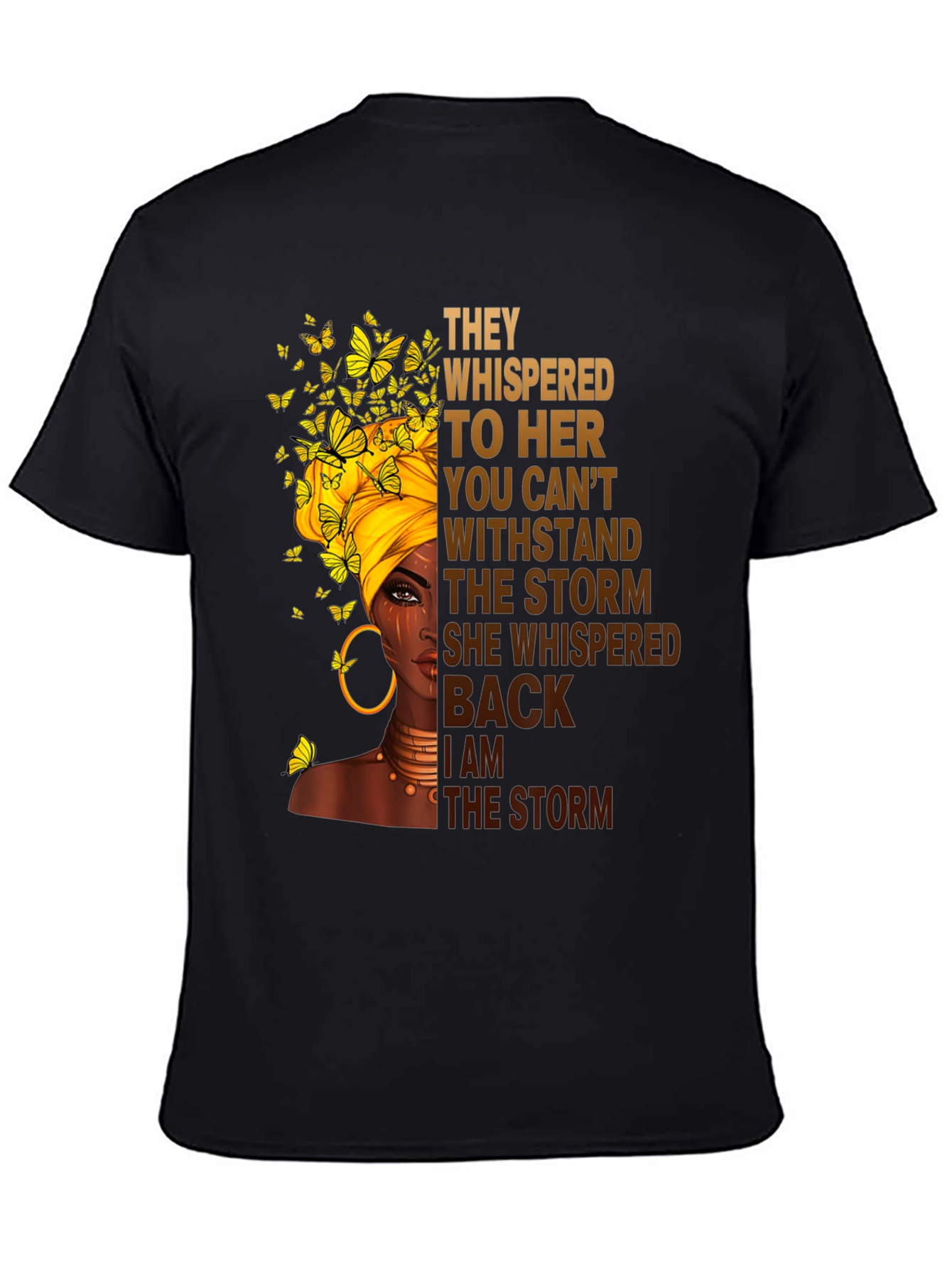 Inspirational I am the Storm Graphic Tee