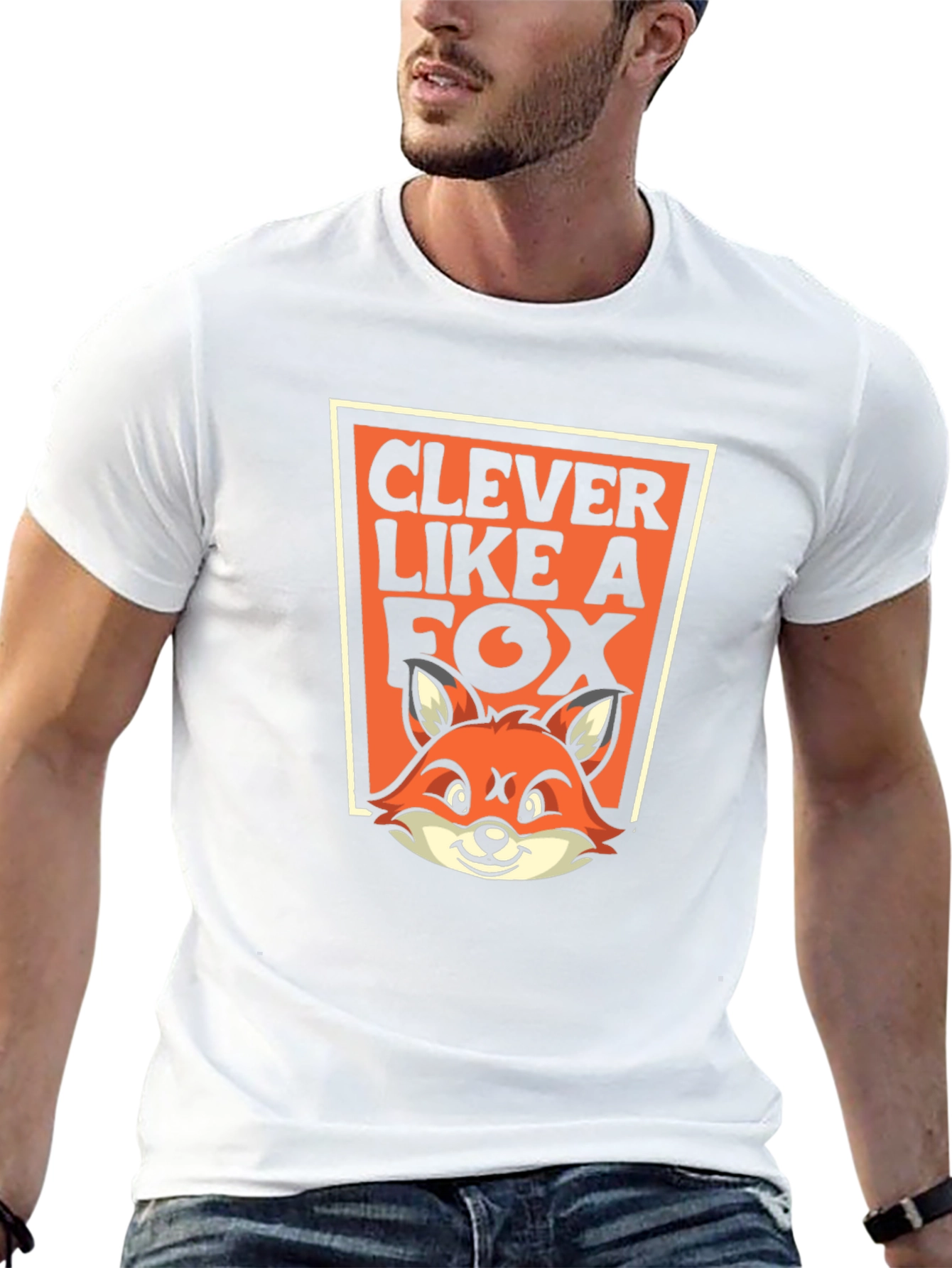Clever Like A Fox T-Shirt - Unique Graphic Tee