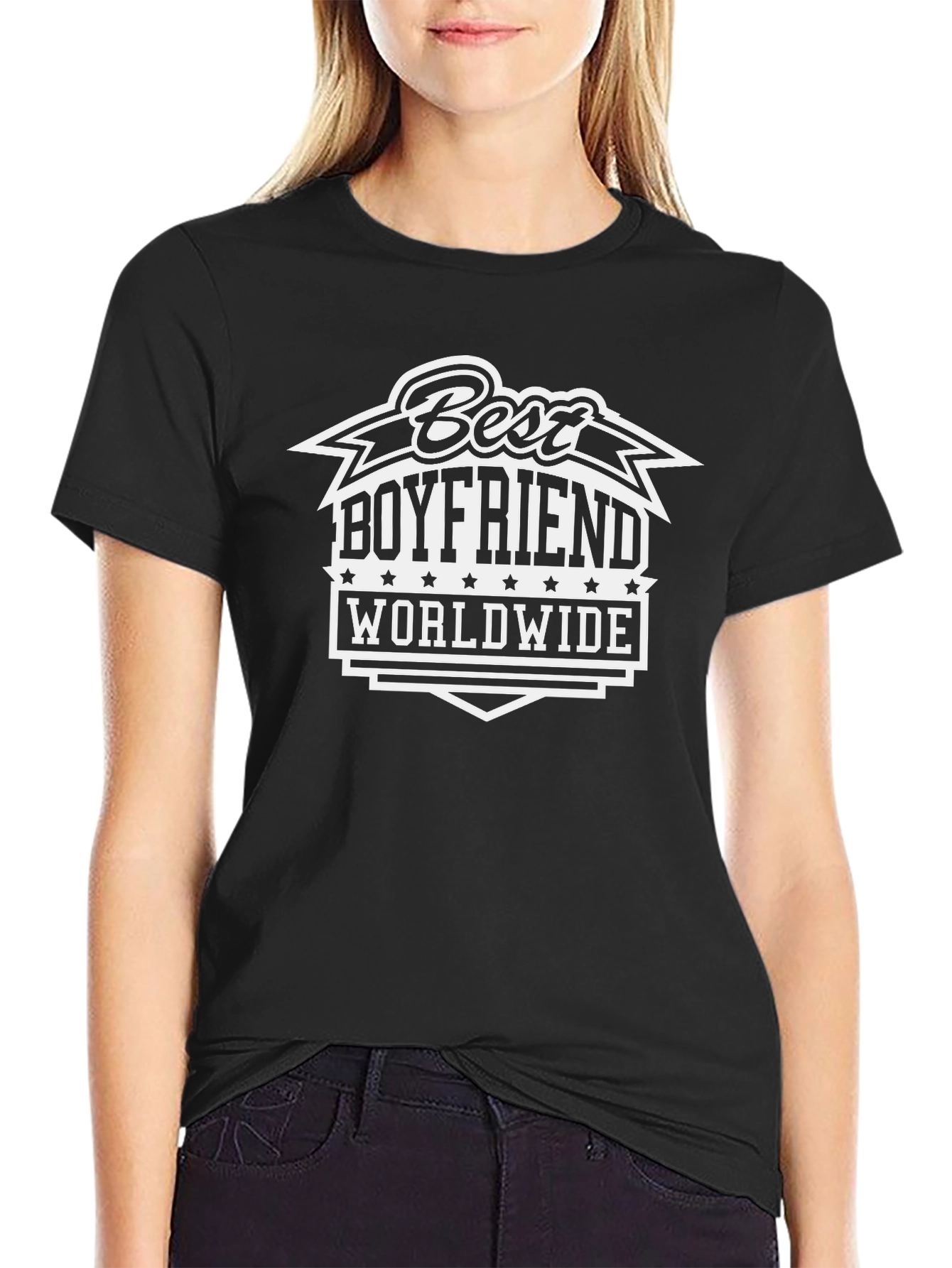 Best Boyfriend Worldwide Graphic T-Shirt