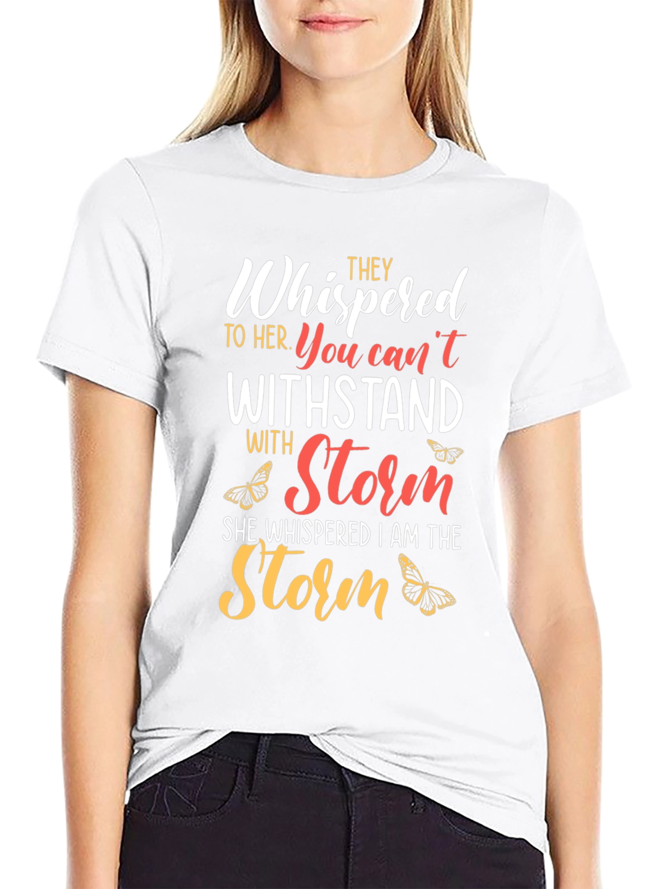 Empowered Womens T-Shirt: I am the Storm