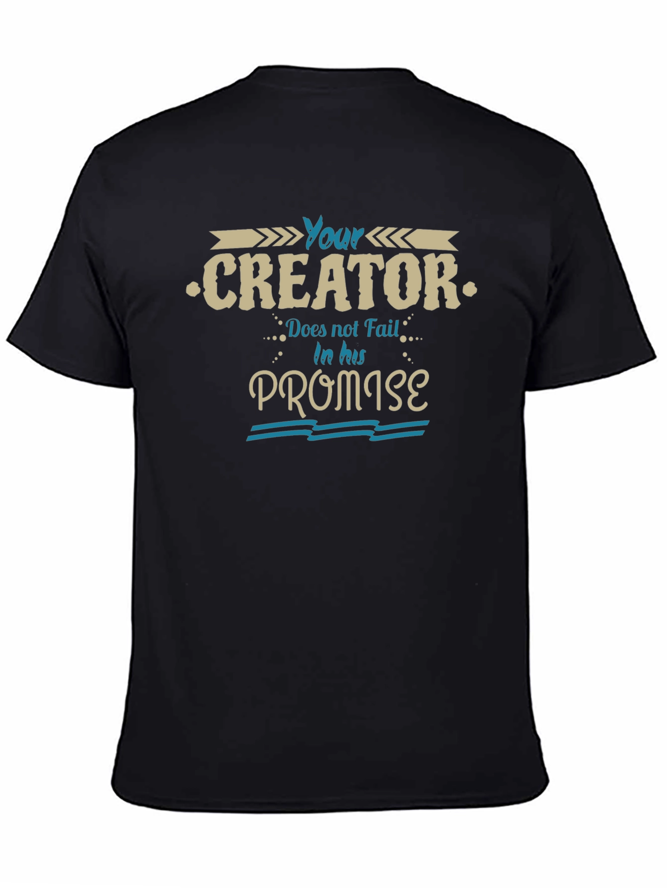 Creator Promise Black Graphic T-Shirt