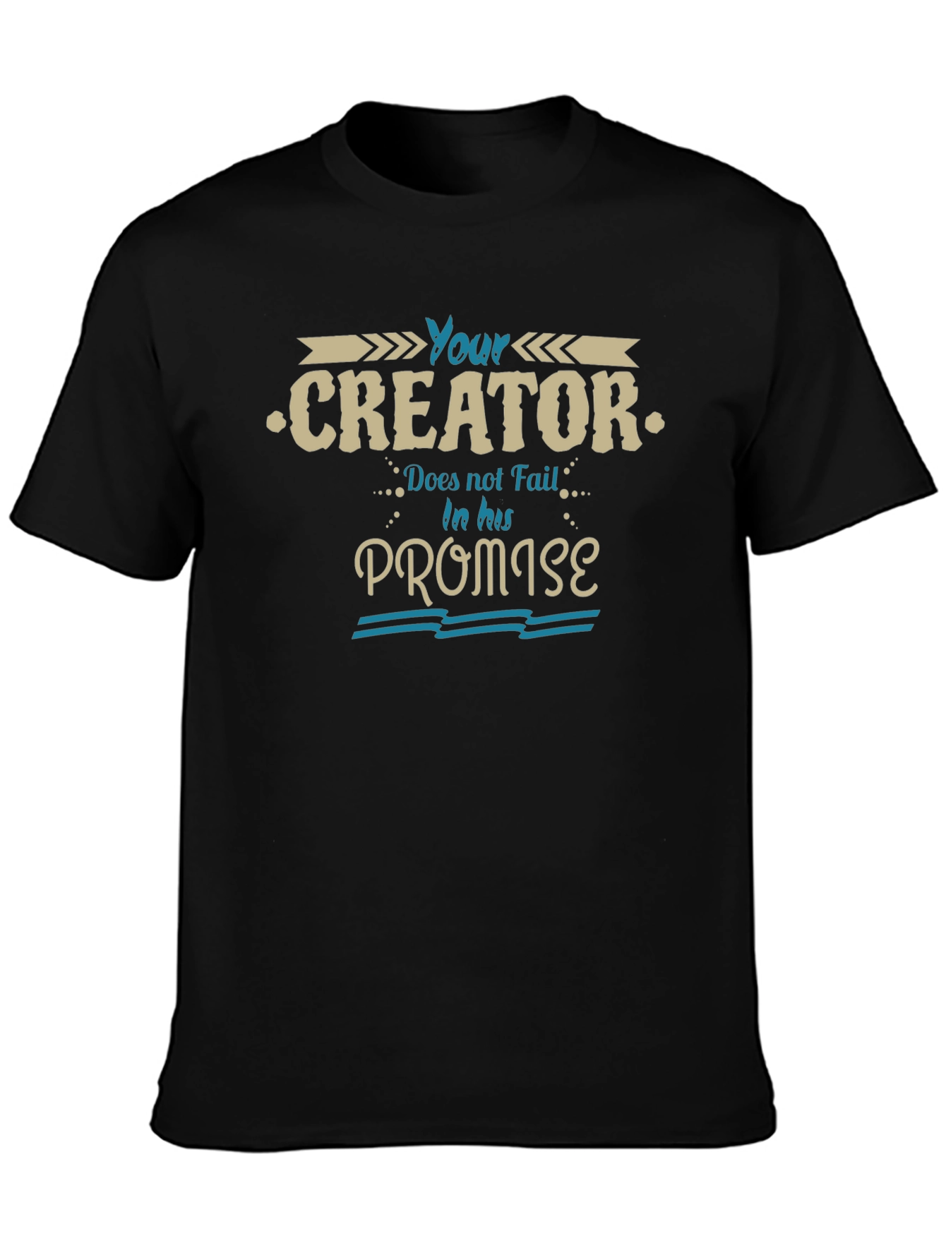 Creator Promise Black Graphic T-Shirt