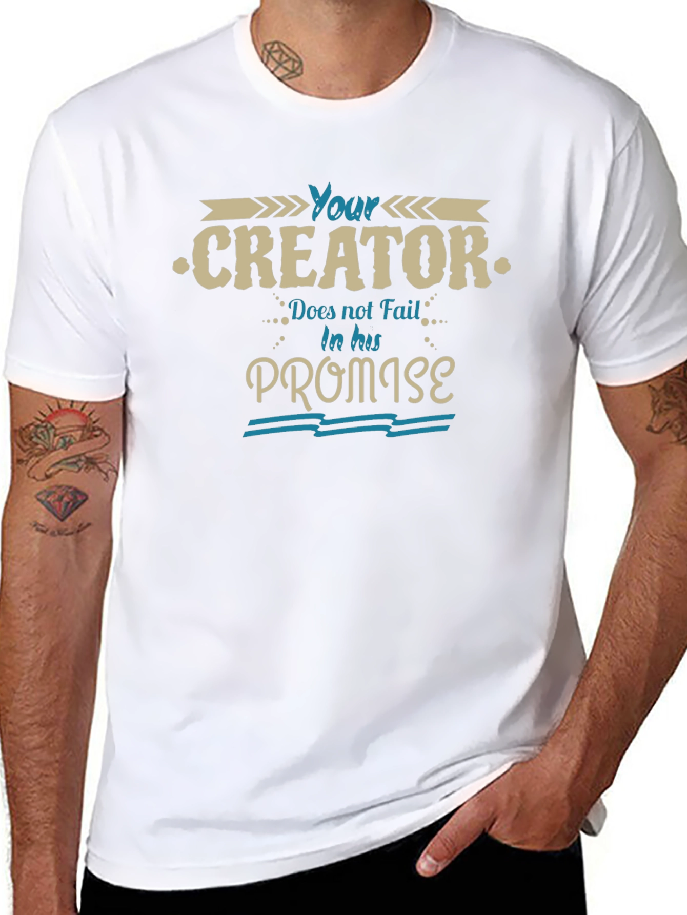 Creator Promise Black Graphic T-Shirt