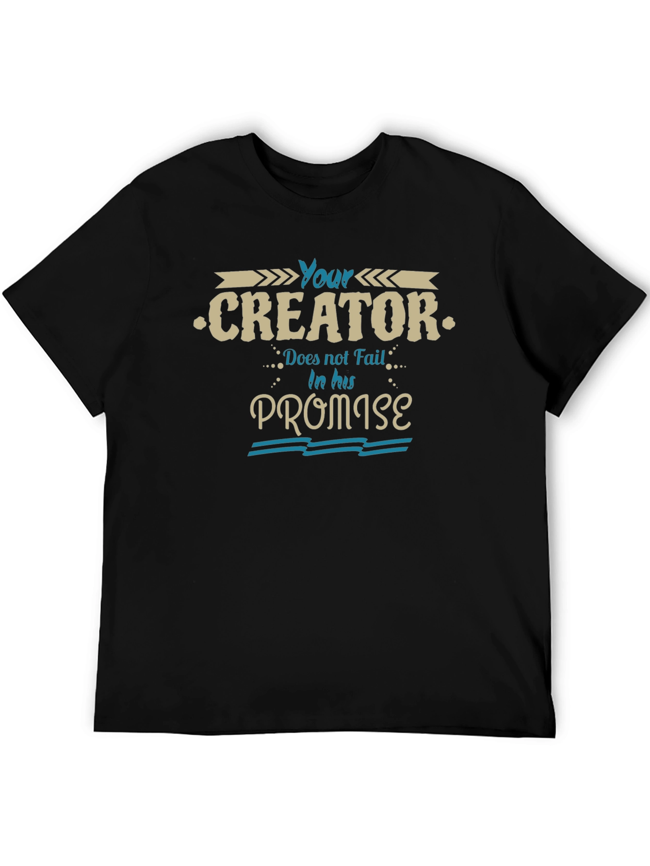 Creator Promise Black Graphic T-Shirt