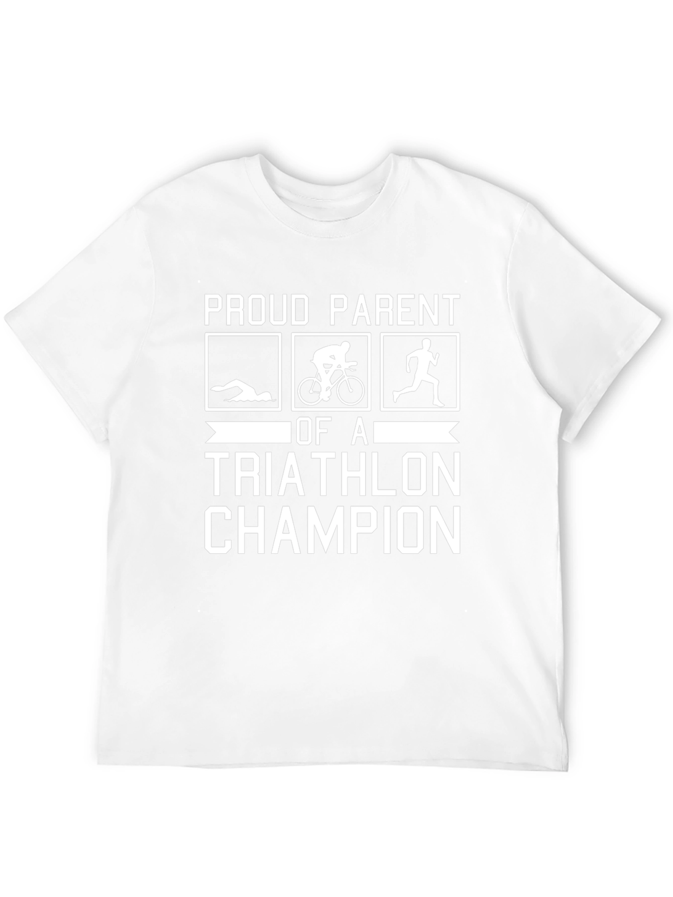 Proud Parent of a Triathlon Champion T-Shirt