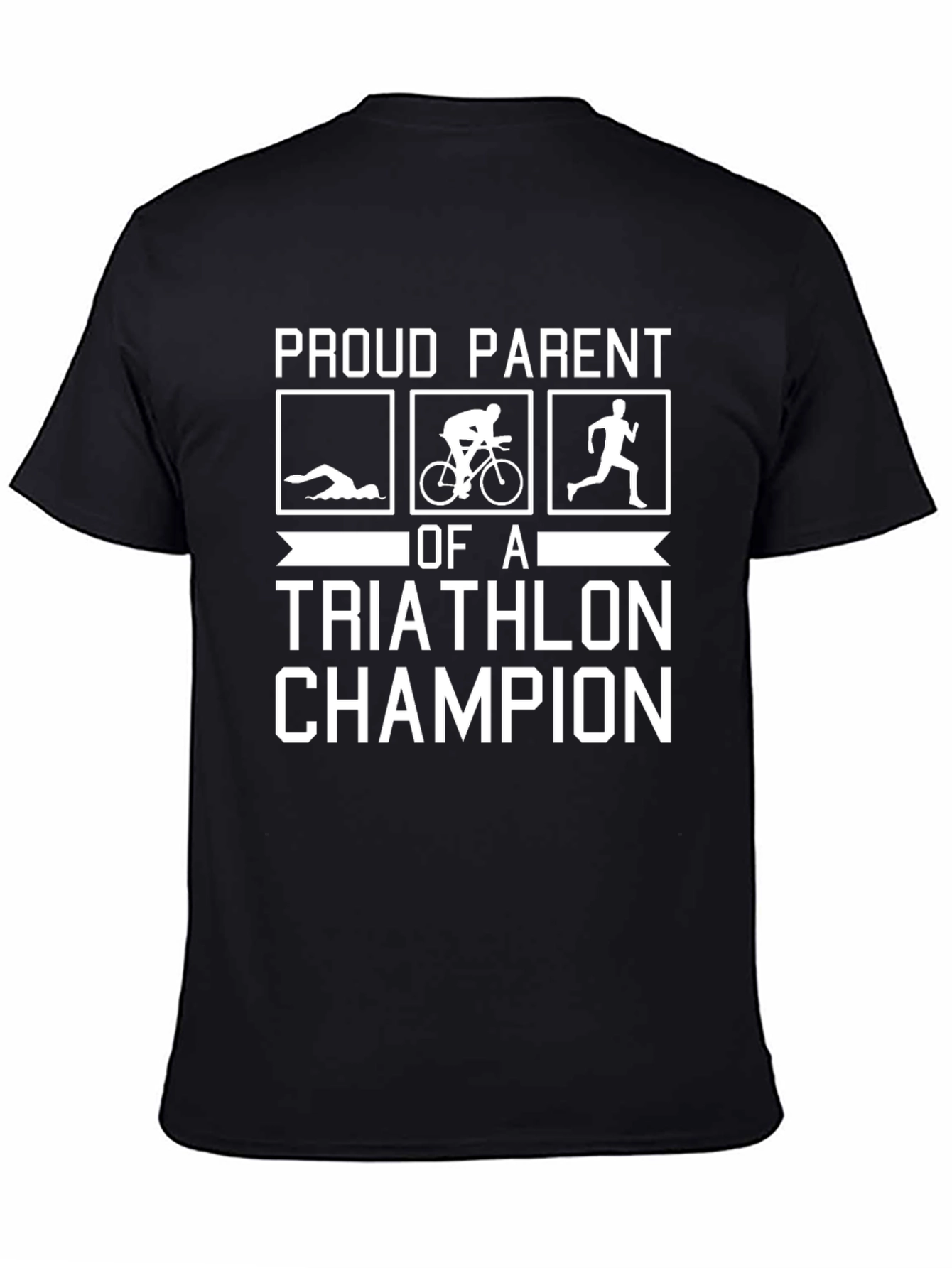 Proud Parent of a Triathlon Champion T-Shirt