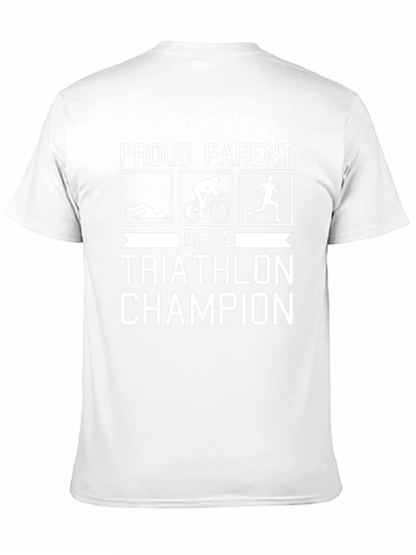Proud Parent of a Triathlon Champion T-Shirt