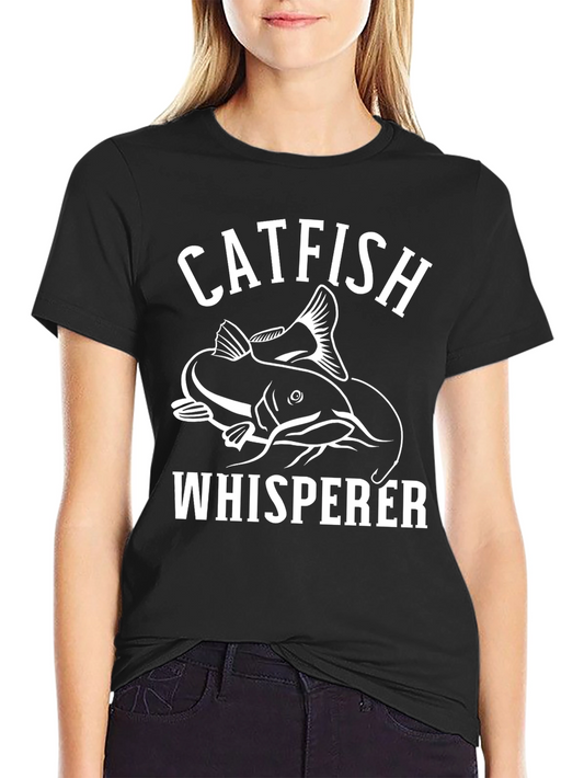 Catfish Whisperer Graphic Tee - Anglers Humor
