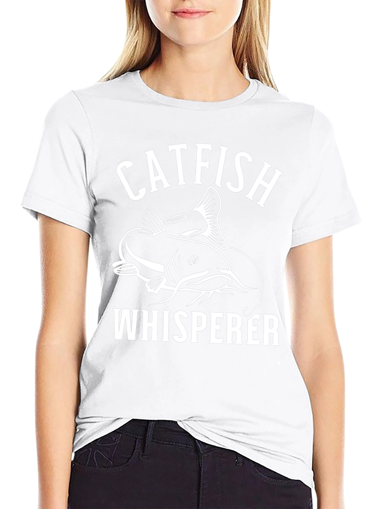 Catfish Whisperer Graphic Tee - Anglers Humor