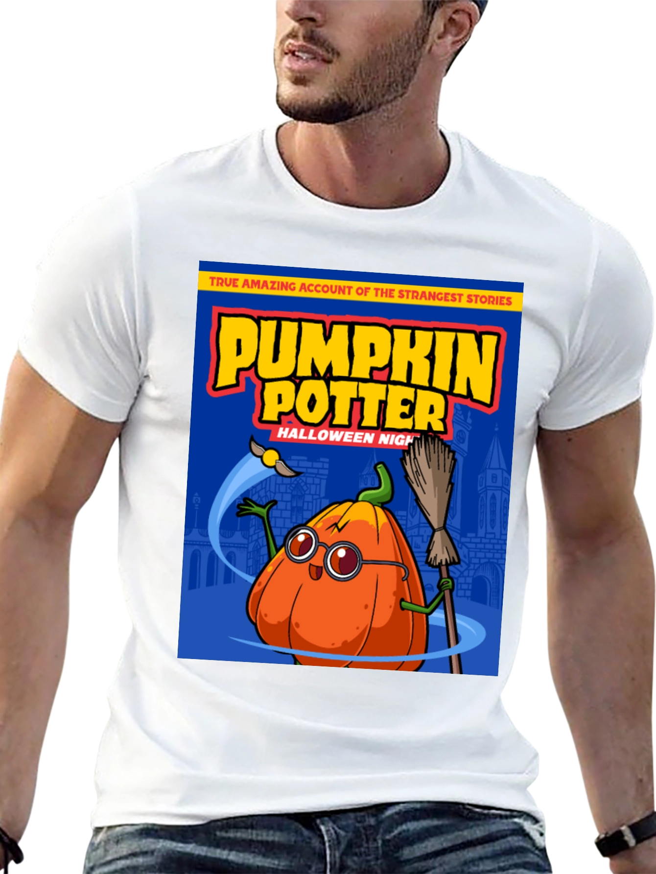 Pumpkin Potter Halloween Night T-Shirt