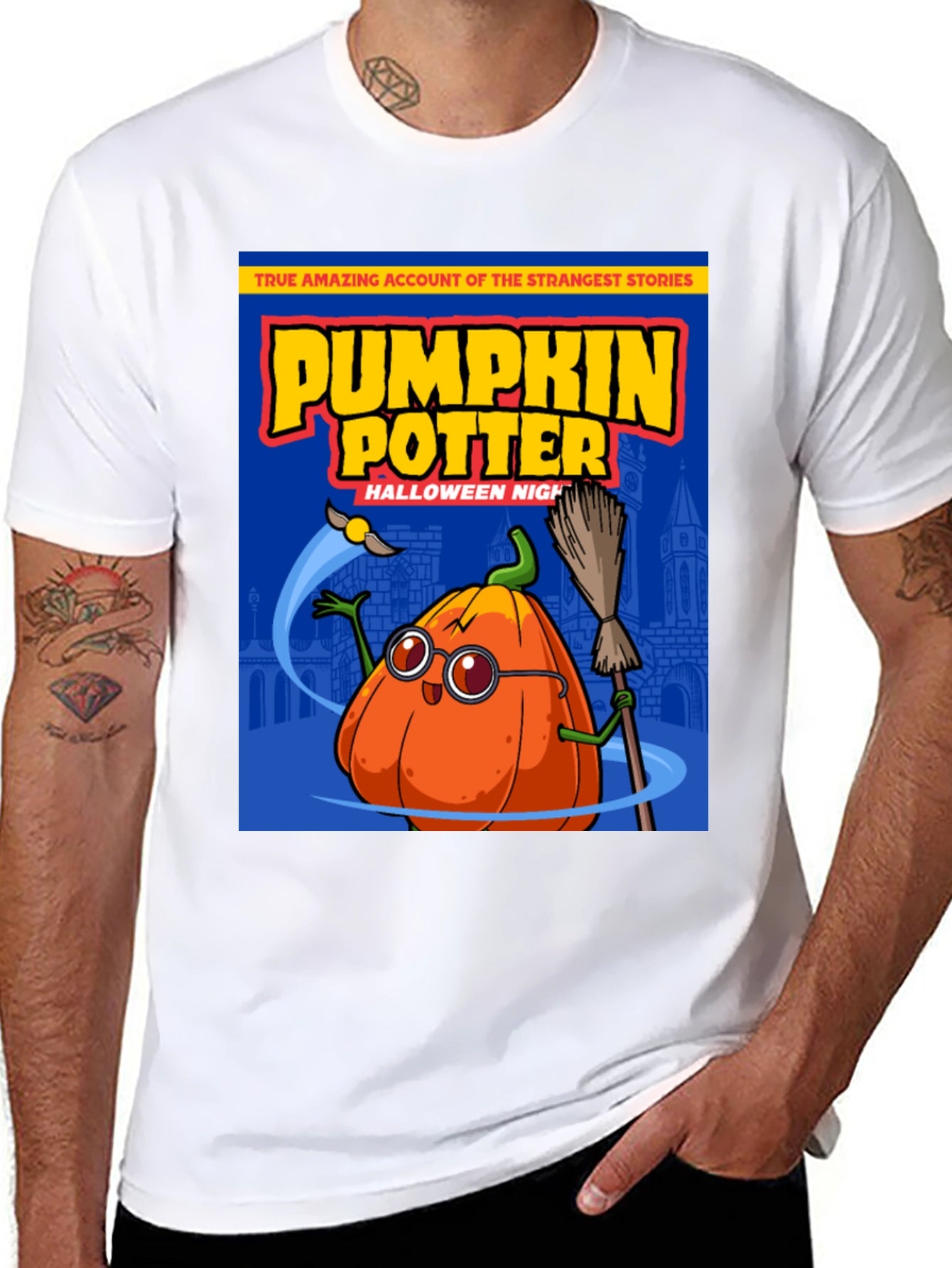 Pumpkin Potter Halloween Night T-Shirt