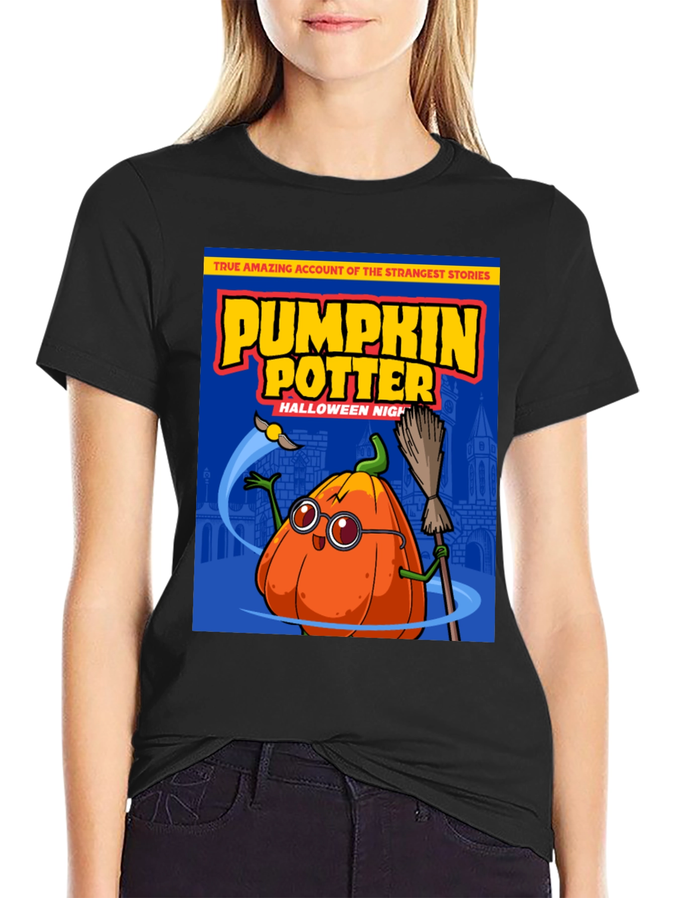 Pumpkin Potter Halloween Night T-Shirt