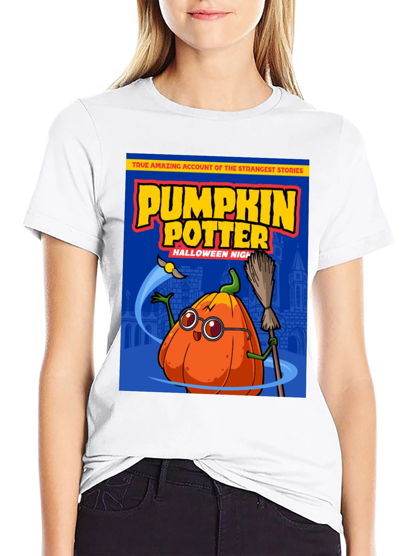 Pumpkin Potter Halloween Night T-Shirt