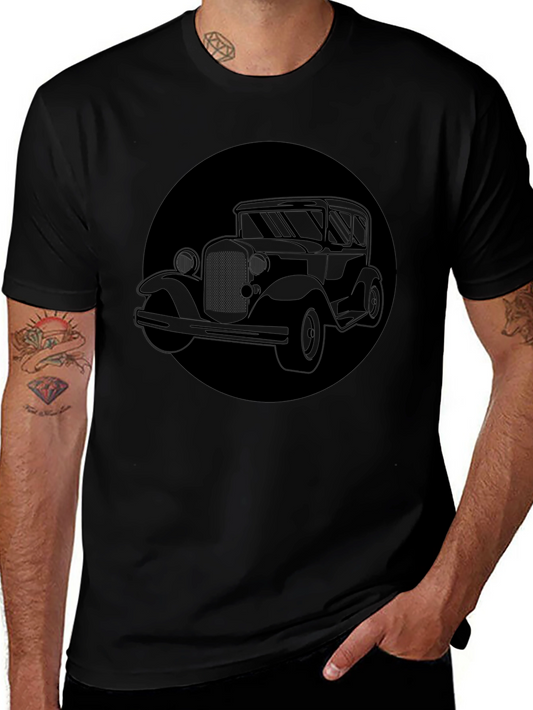 Retro Car Graphic Tee - Classic Cool
