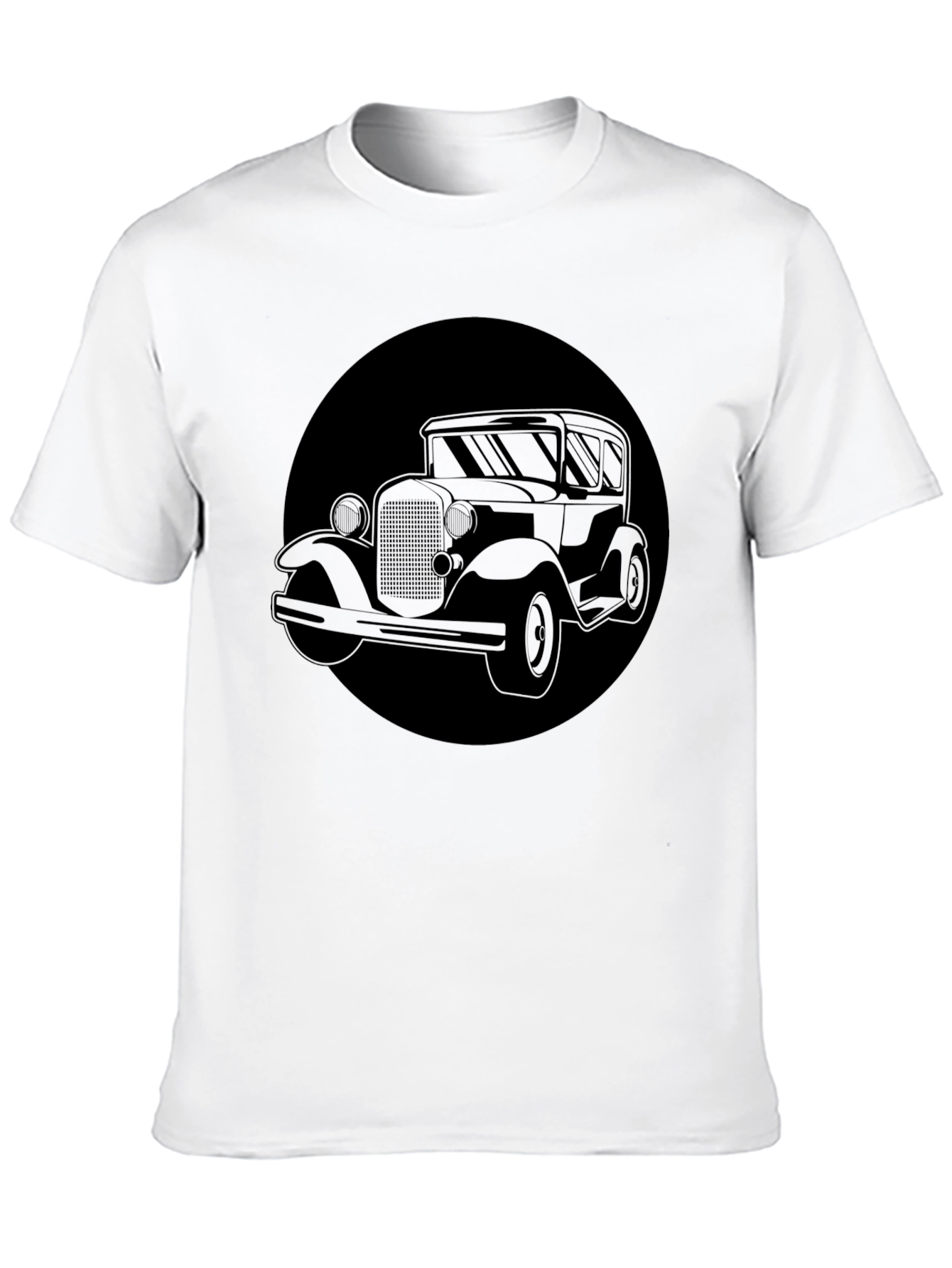 Retro Car Graphic Tee - Classic Cool
