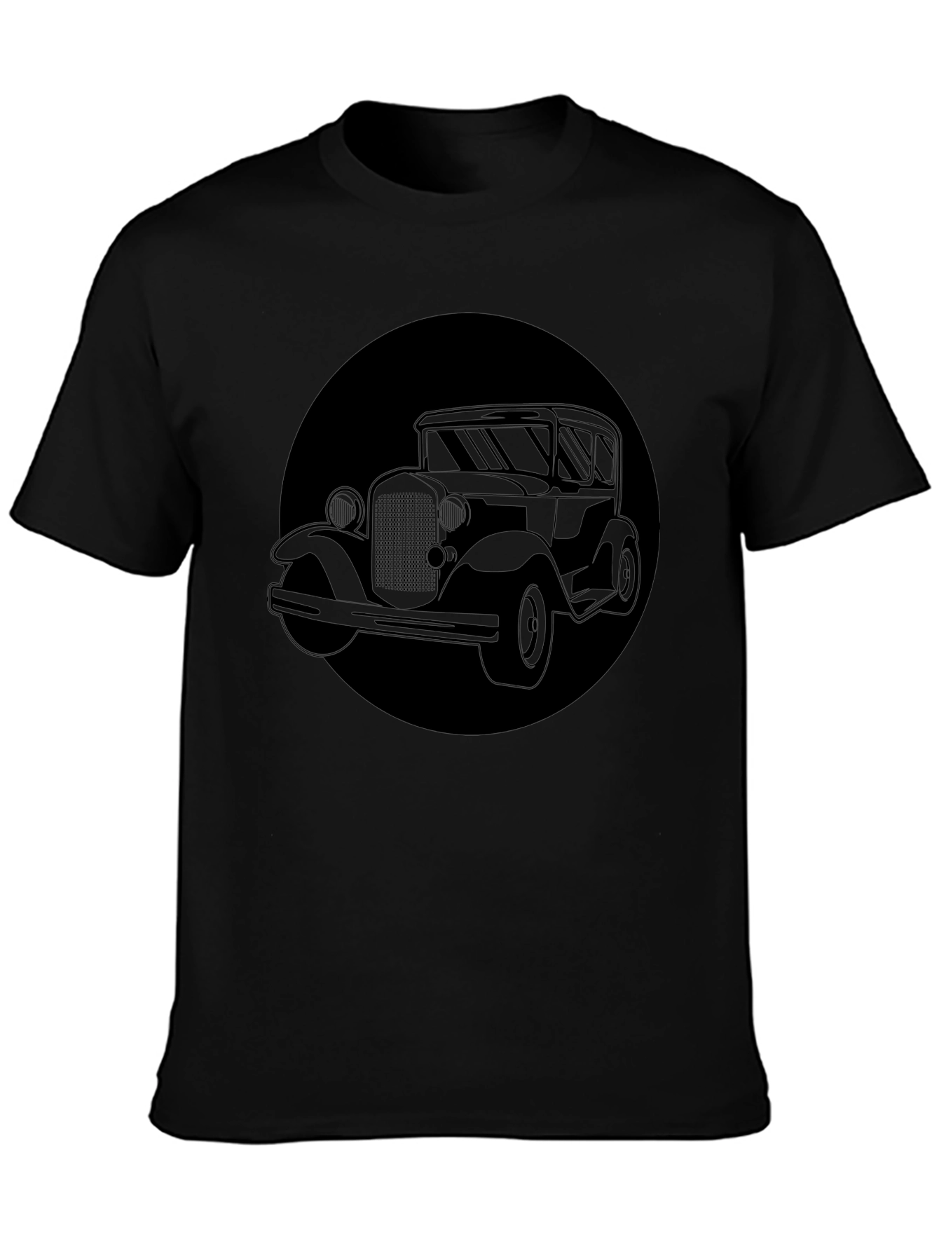 Retro Car Graphic Tee - Classic Cool