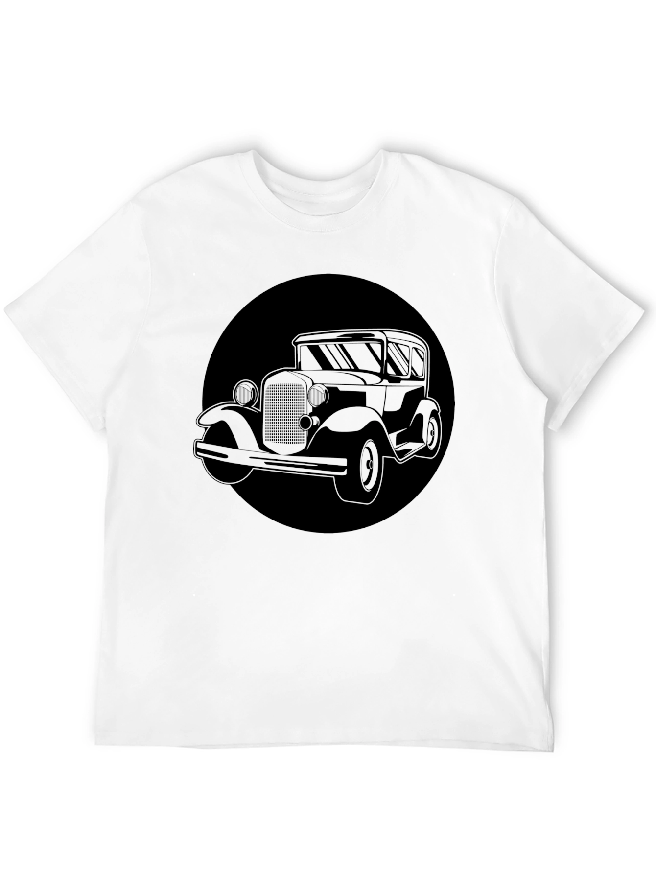 Retro Car Graphic Tee - Classic Cool