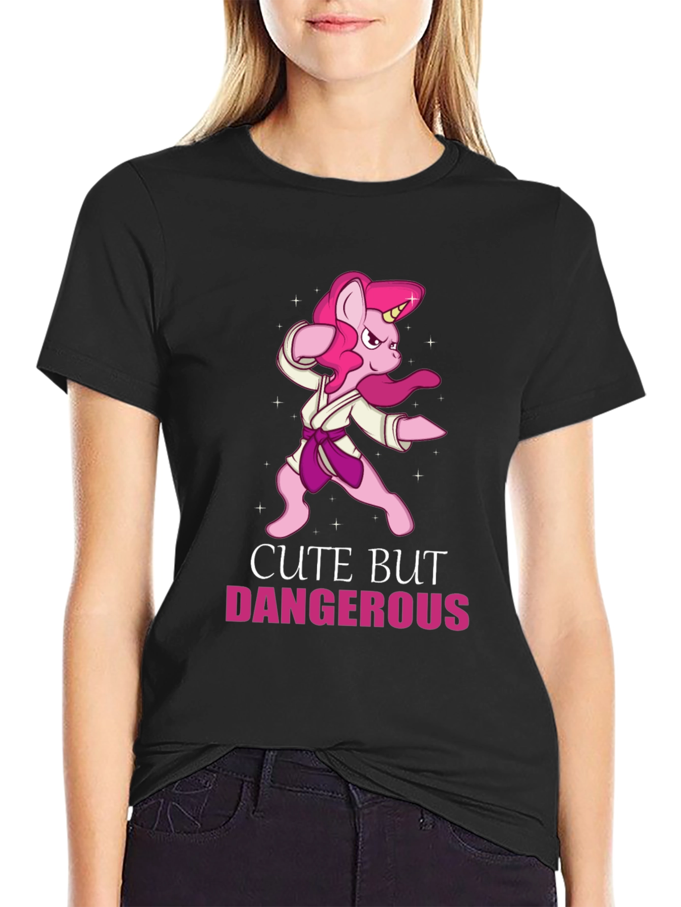 Cute But Dangerous Karate Pony T-Shirt