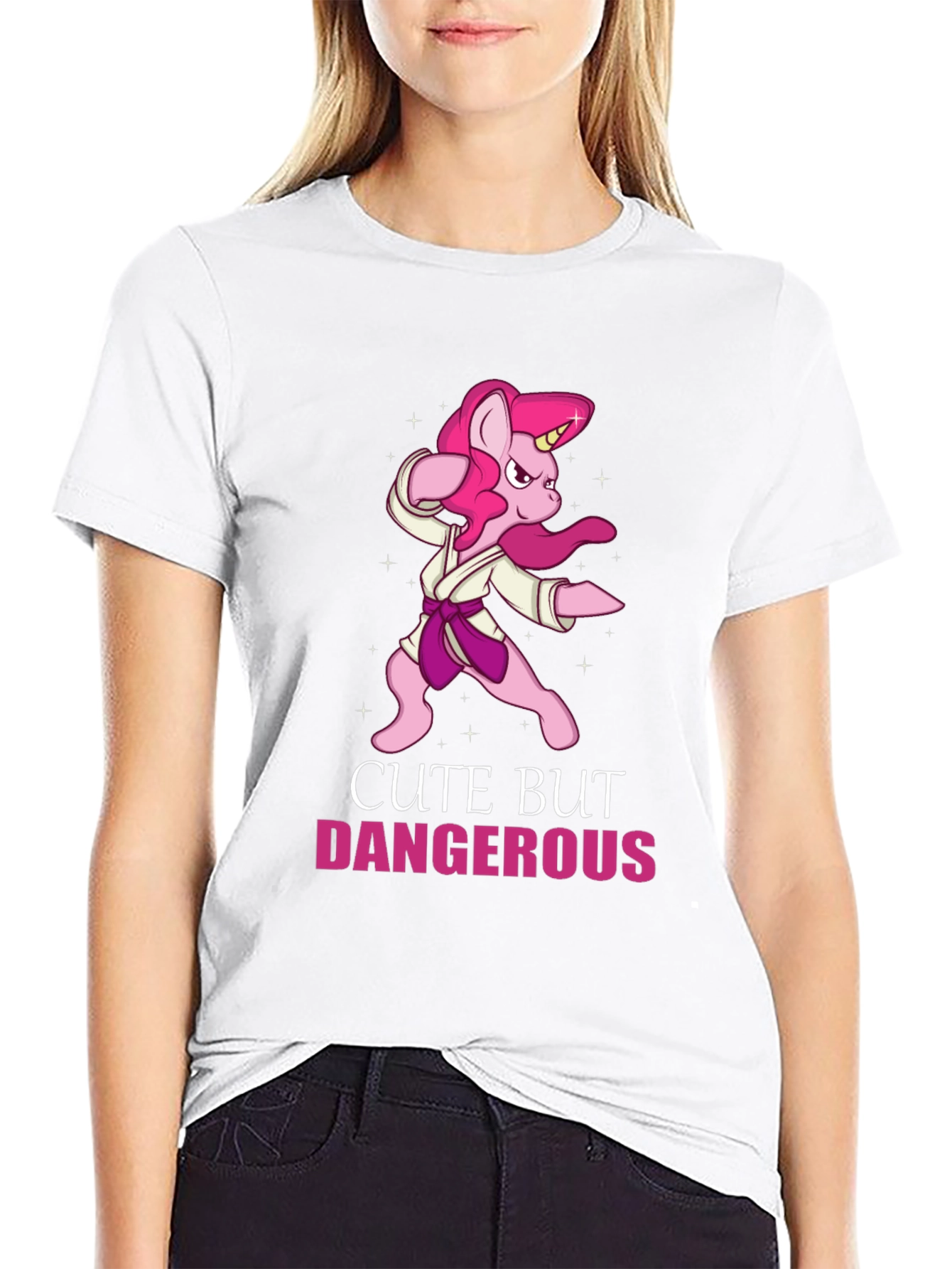 Cute But Dangerous Karate Pony T-Shirt