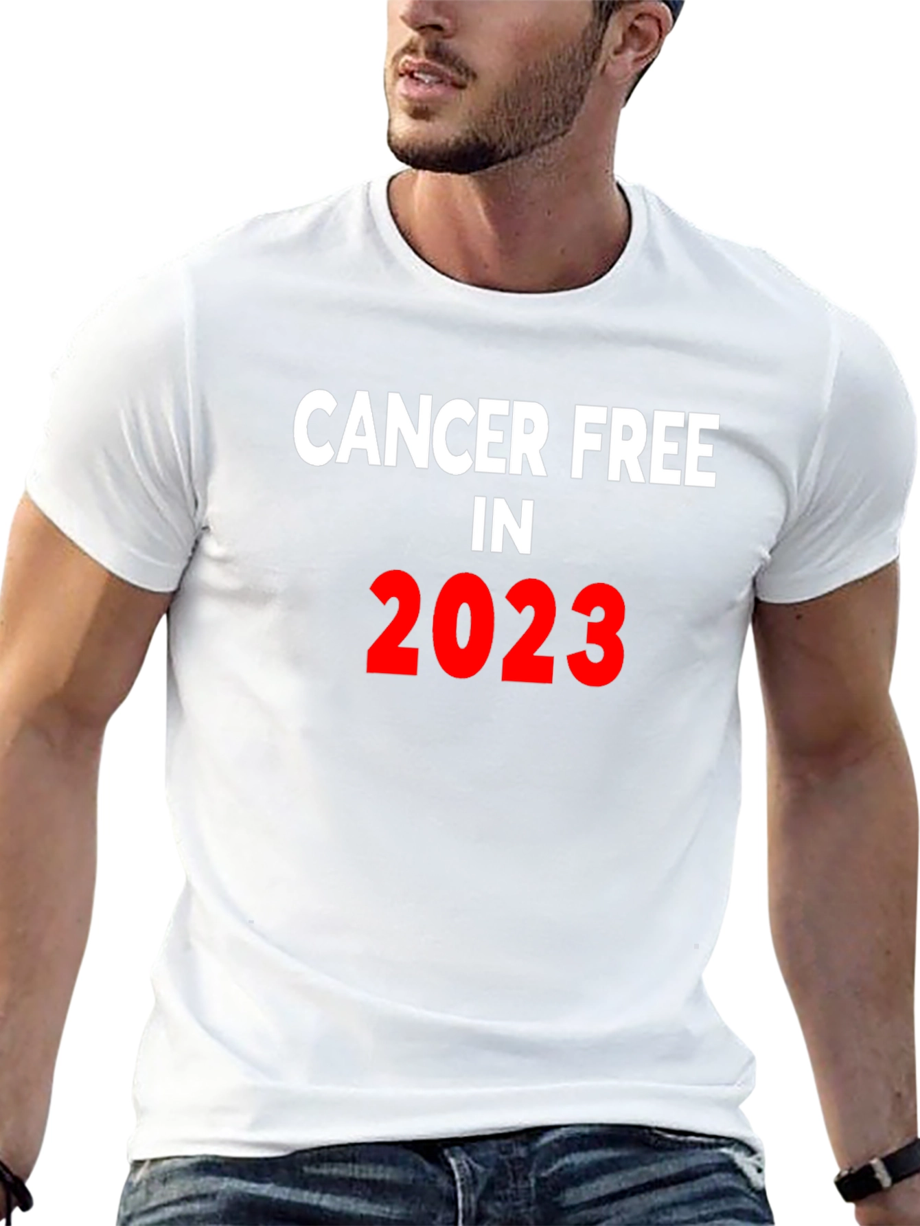 Cancer Free in 2023 Black T-Shirt