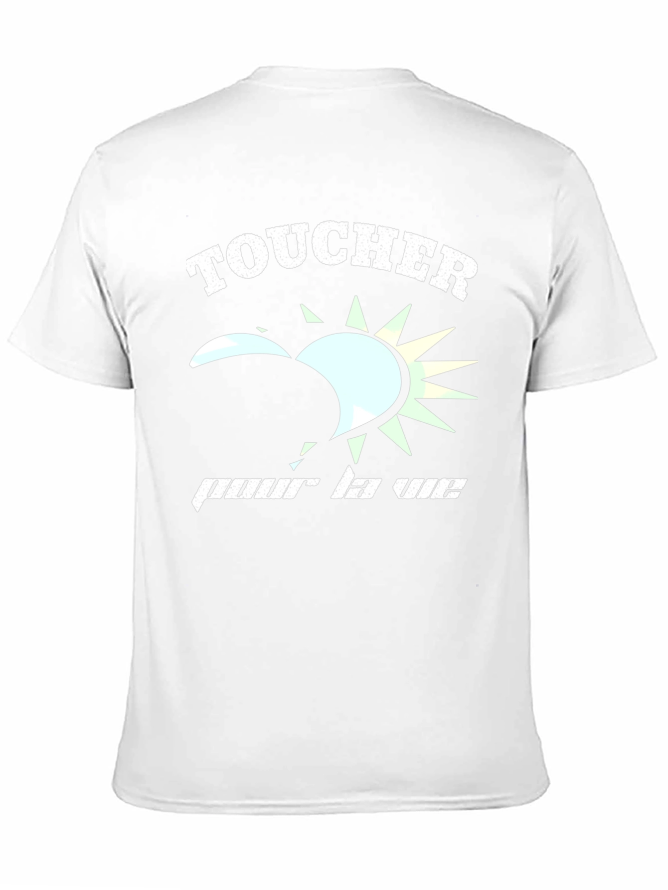 Touche pour la vie Black Graphic Tee