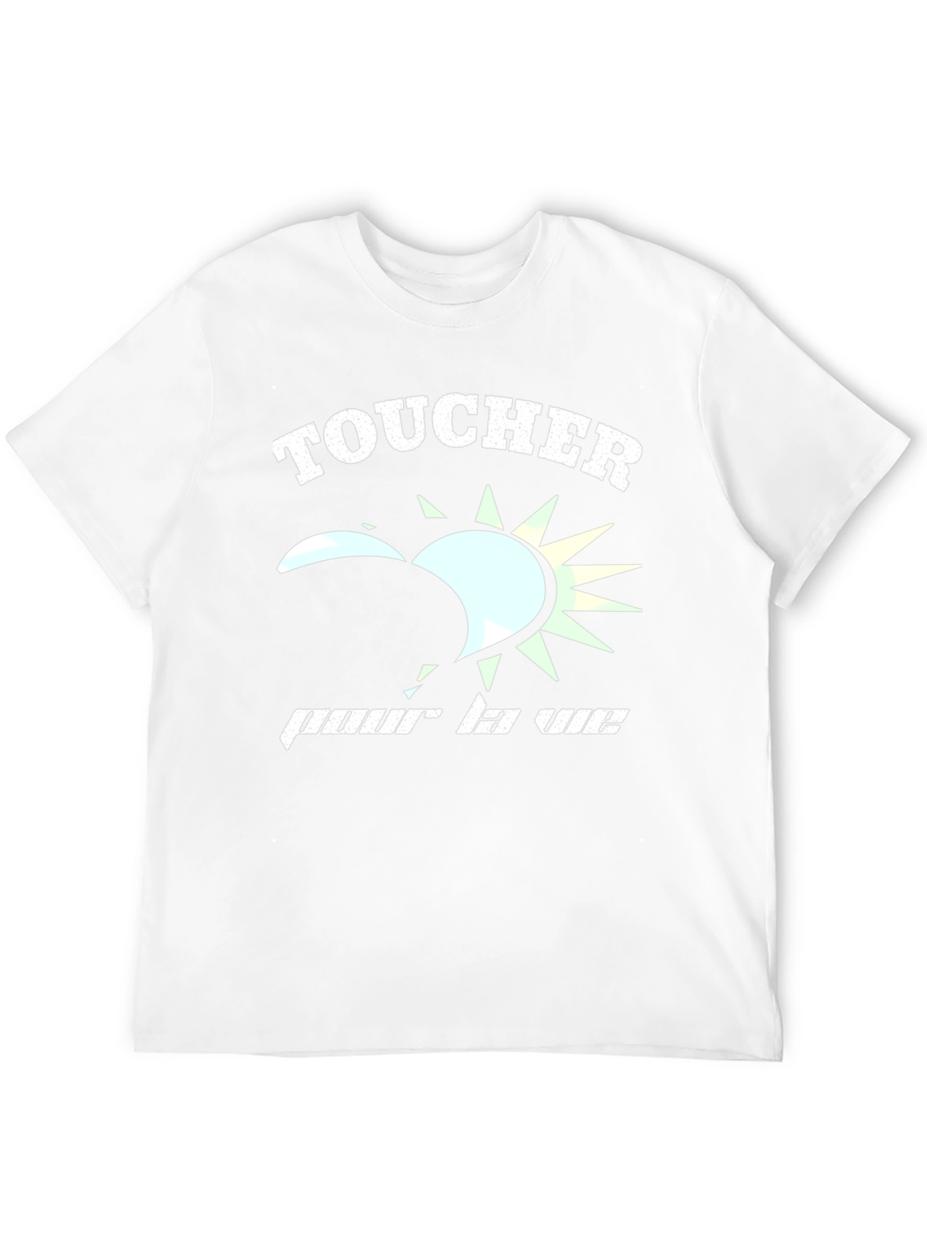 Touche pour la vie Black Graphic Tee