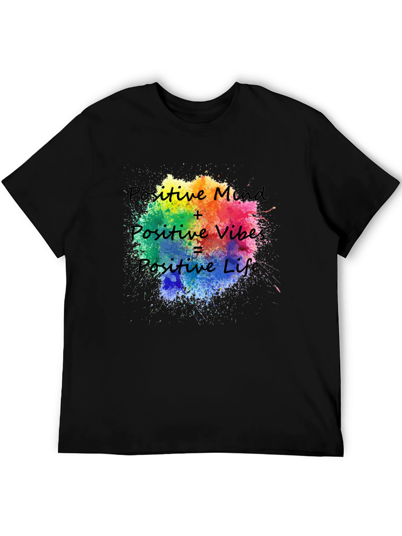 Positive Mind Positive Vibes Graphic Tee