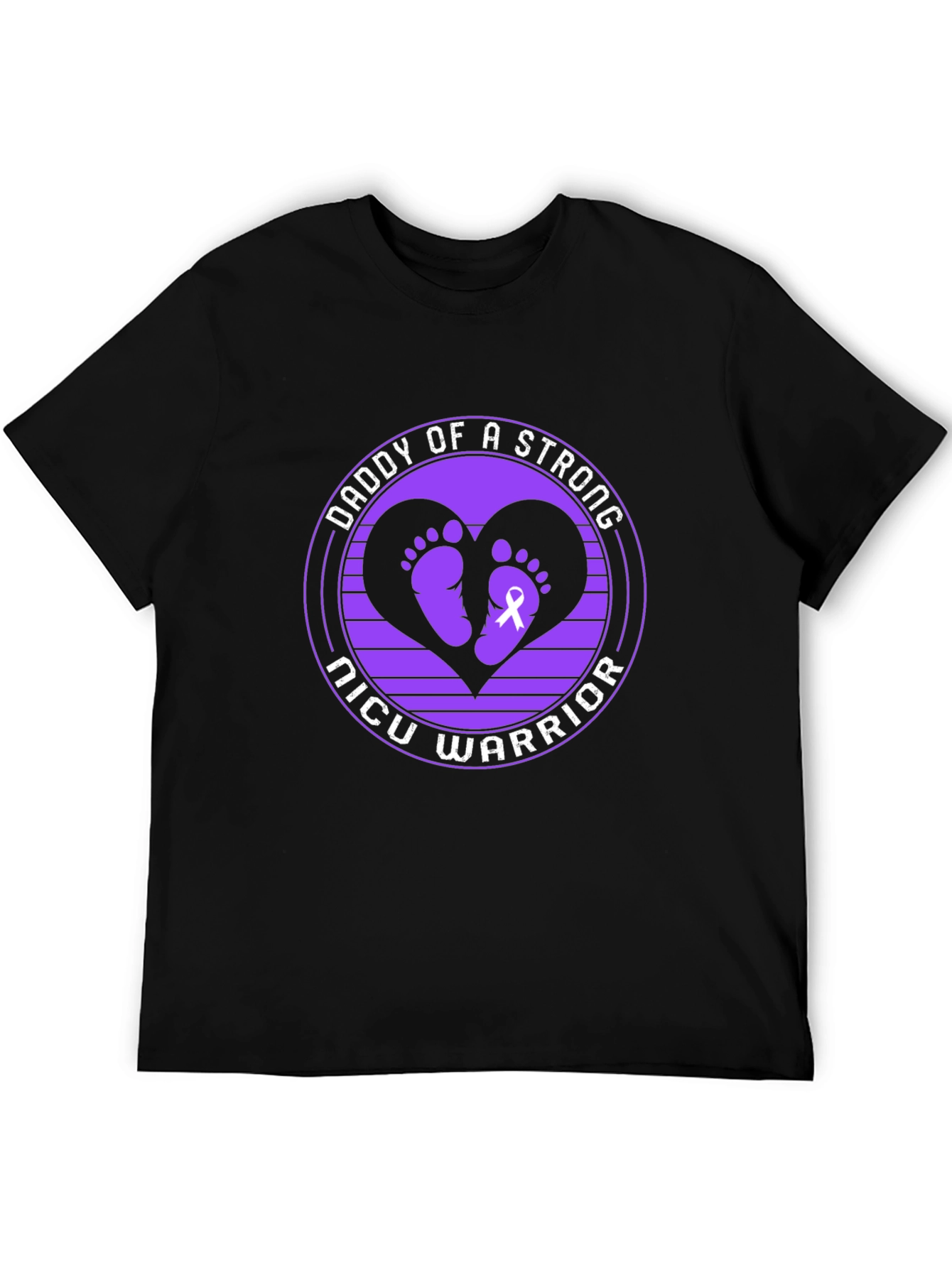 Daddy of a Strong NICU Warrior T-Shirt