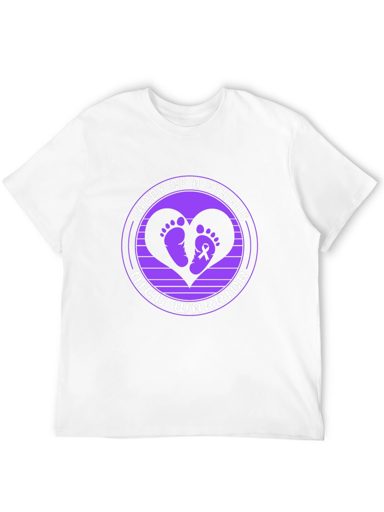 Daddy of a Strong NICU Warrior T-Shirt