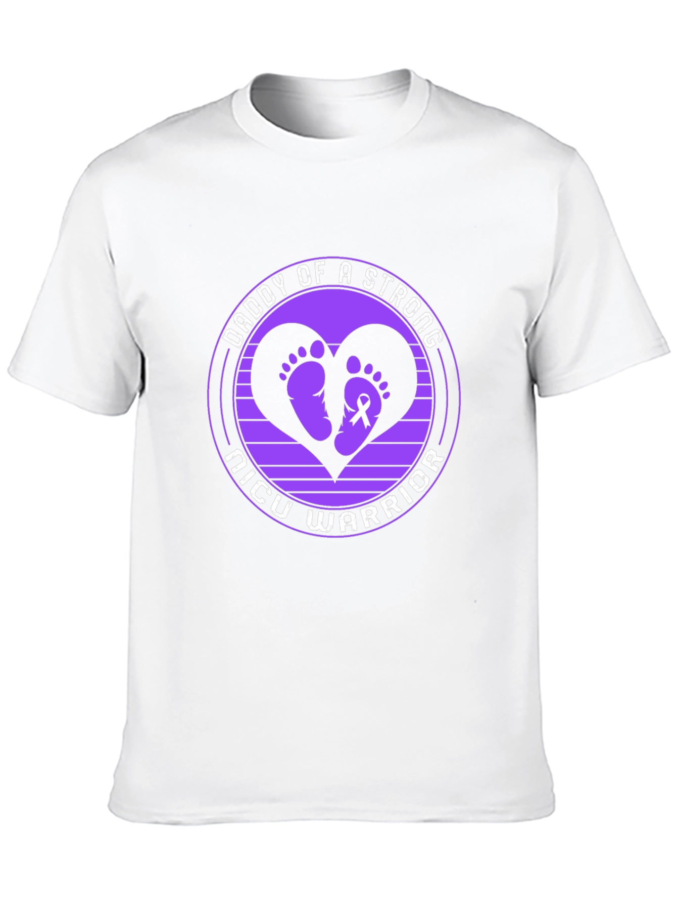 Daddy of a Strong NICU Warrior T-Shirt