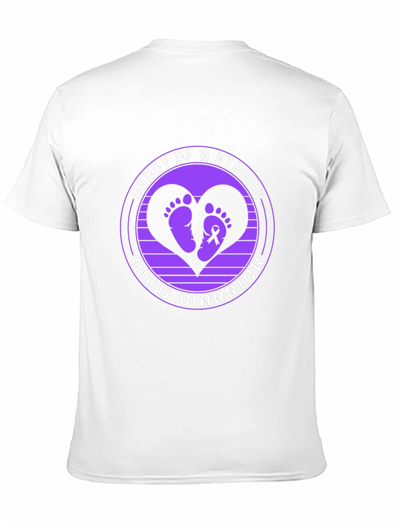 Daddy of a Strong NICU Warrior T-Shirt