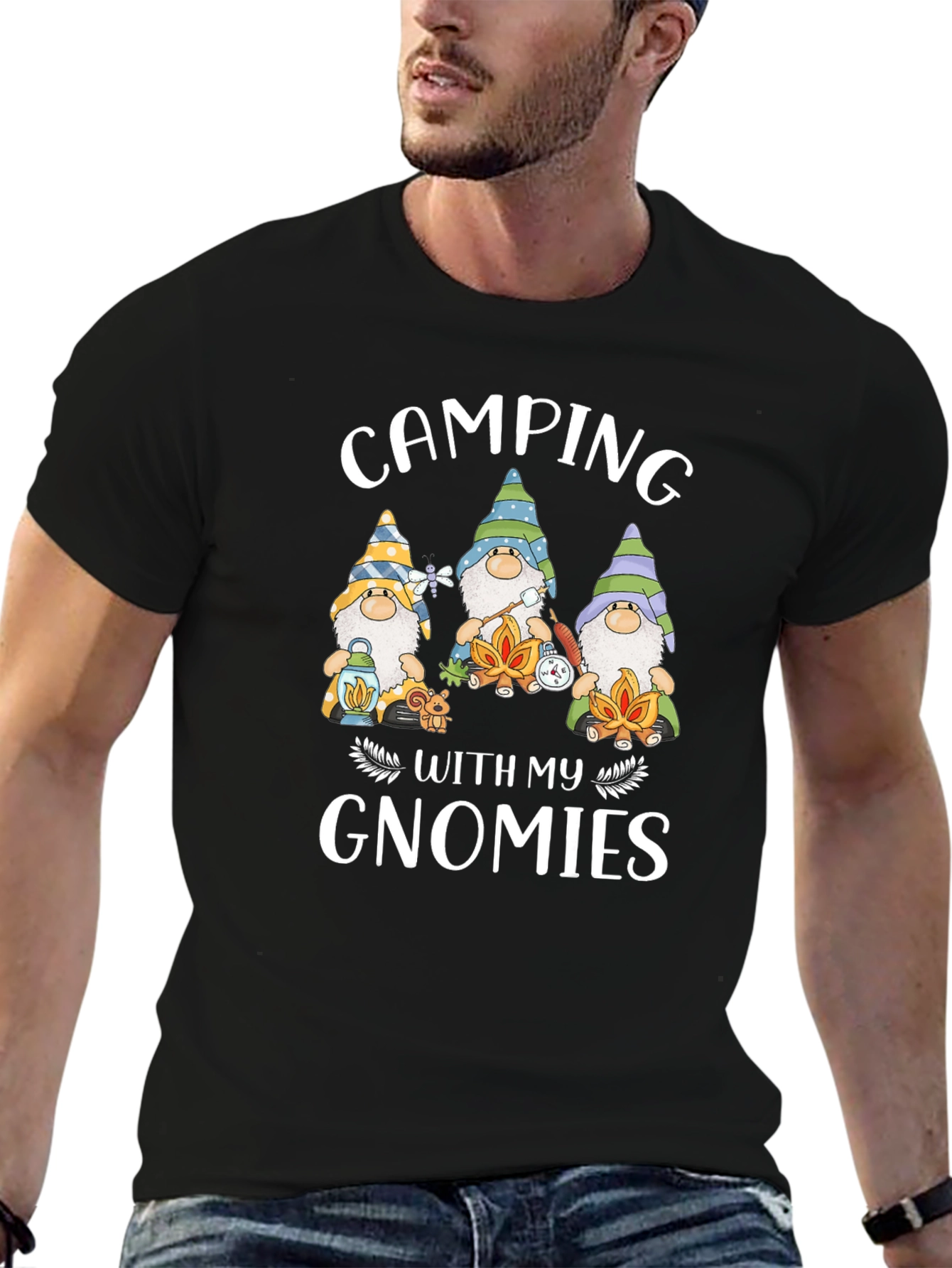Camping With My Gnomies T-Shirt