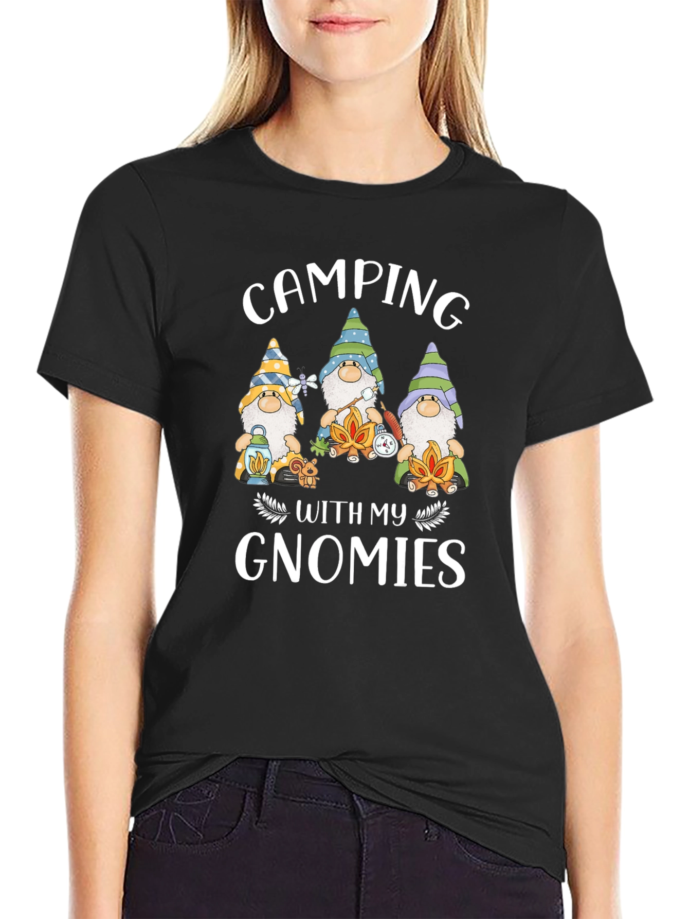 Camping With My Gnomies T-Shirt