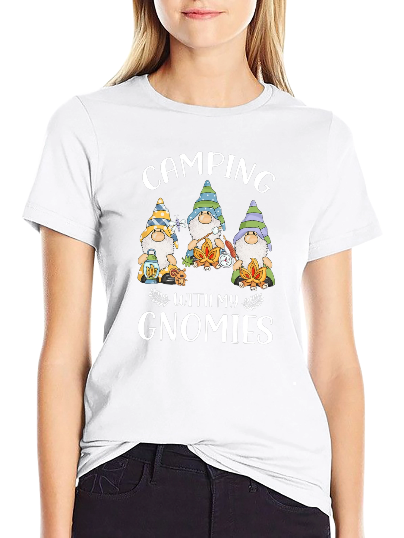 Camping With My Gnomies T-Shirt