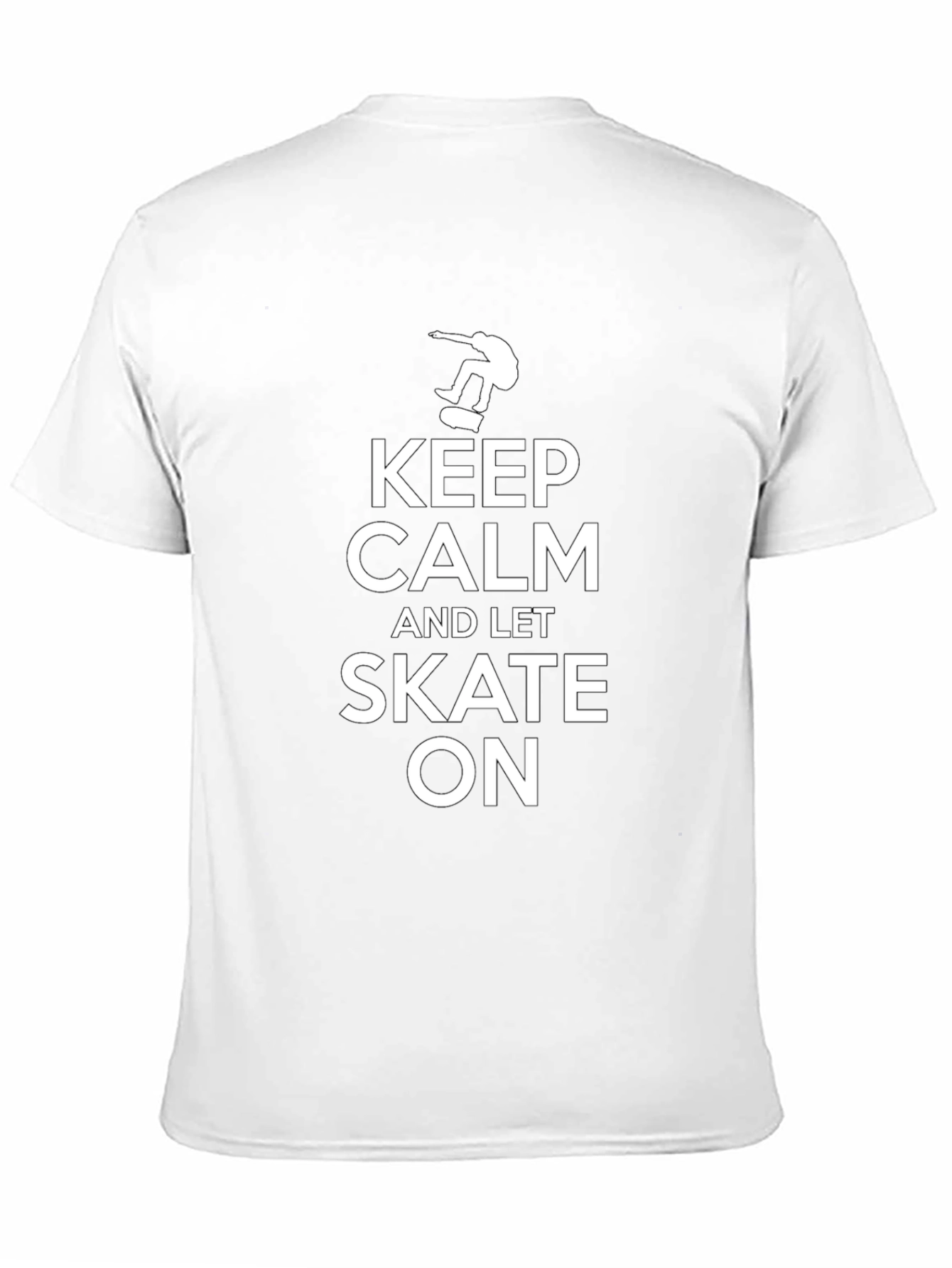 Keep Calm and Let Skate On T-Shirt