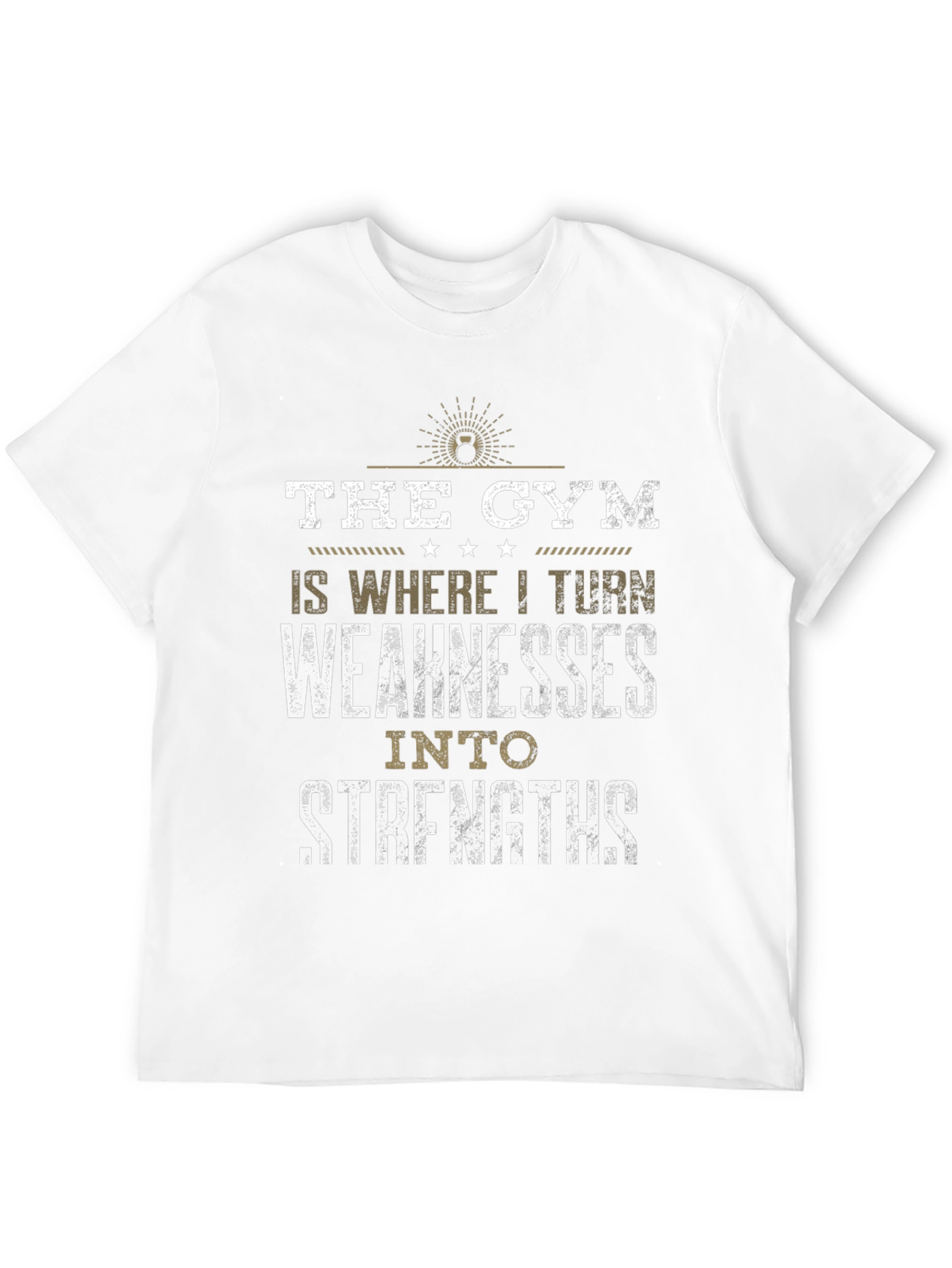 Gym Motivation T-Shirt: Weakness to Strength