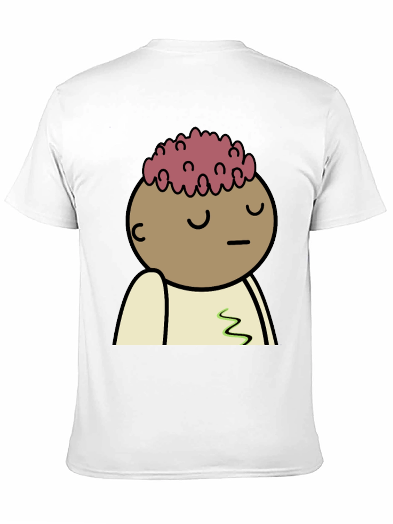 Brainy Character Graphic T-Shirt - Relaxed Fit
