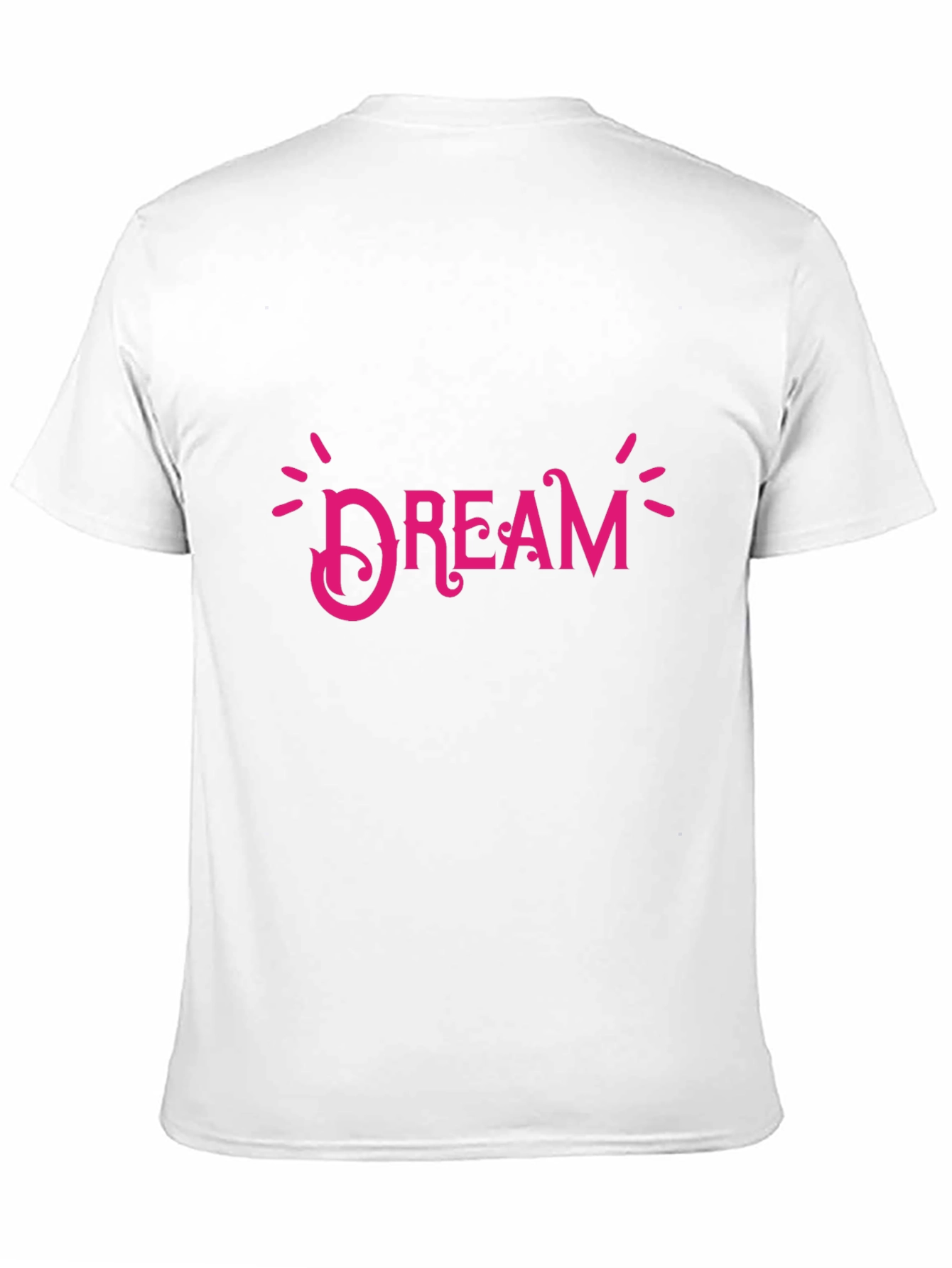 Dream Graphic Print Crew Neck T-Shirt