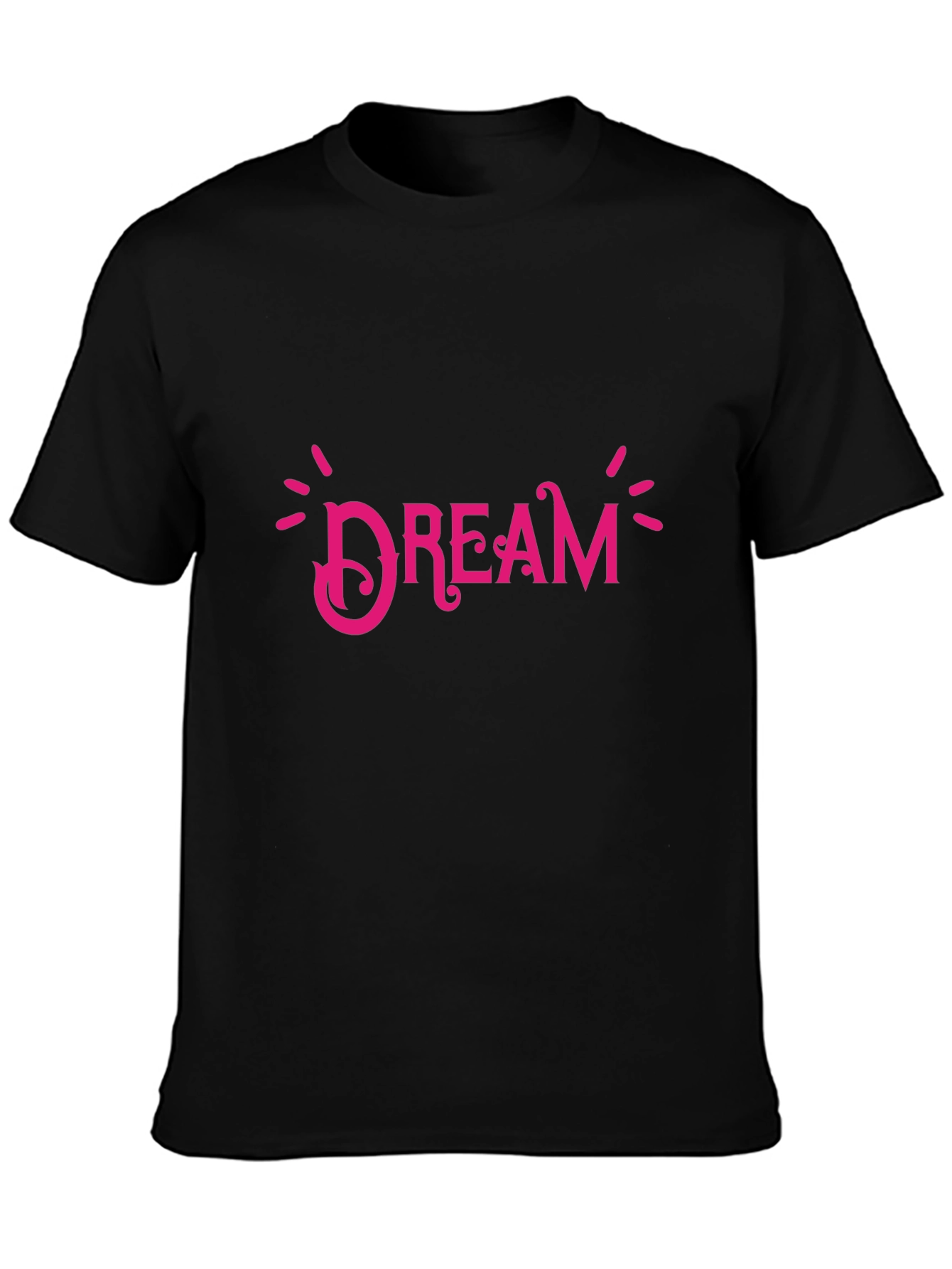 Dream Graphic Print Crew Neck T-Shirt