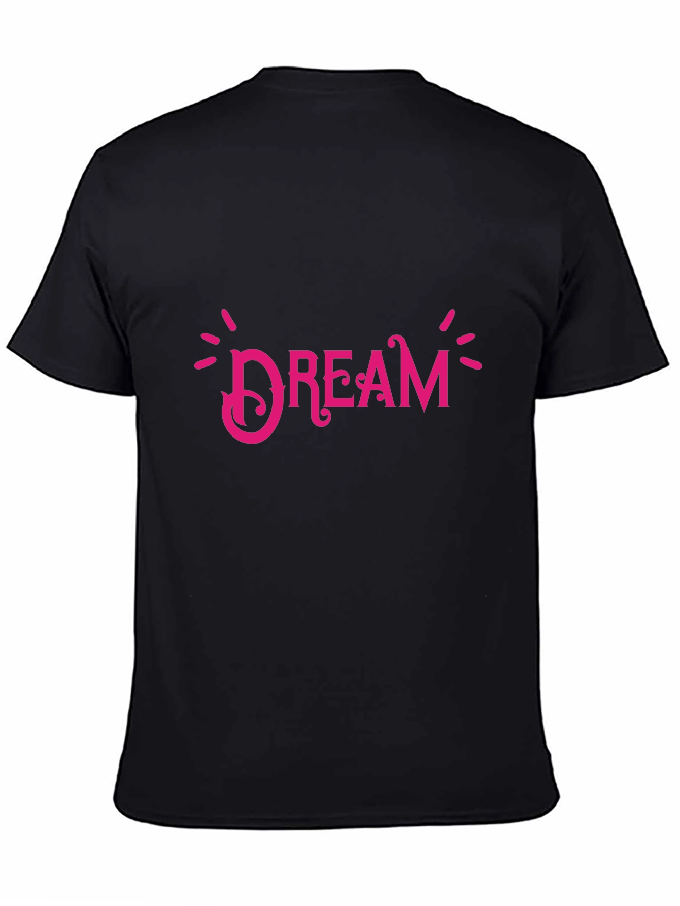 Dream Graphic Print Crew Neck T-Shirt