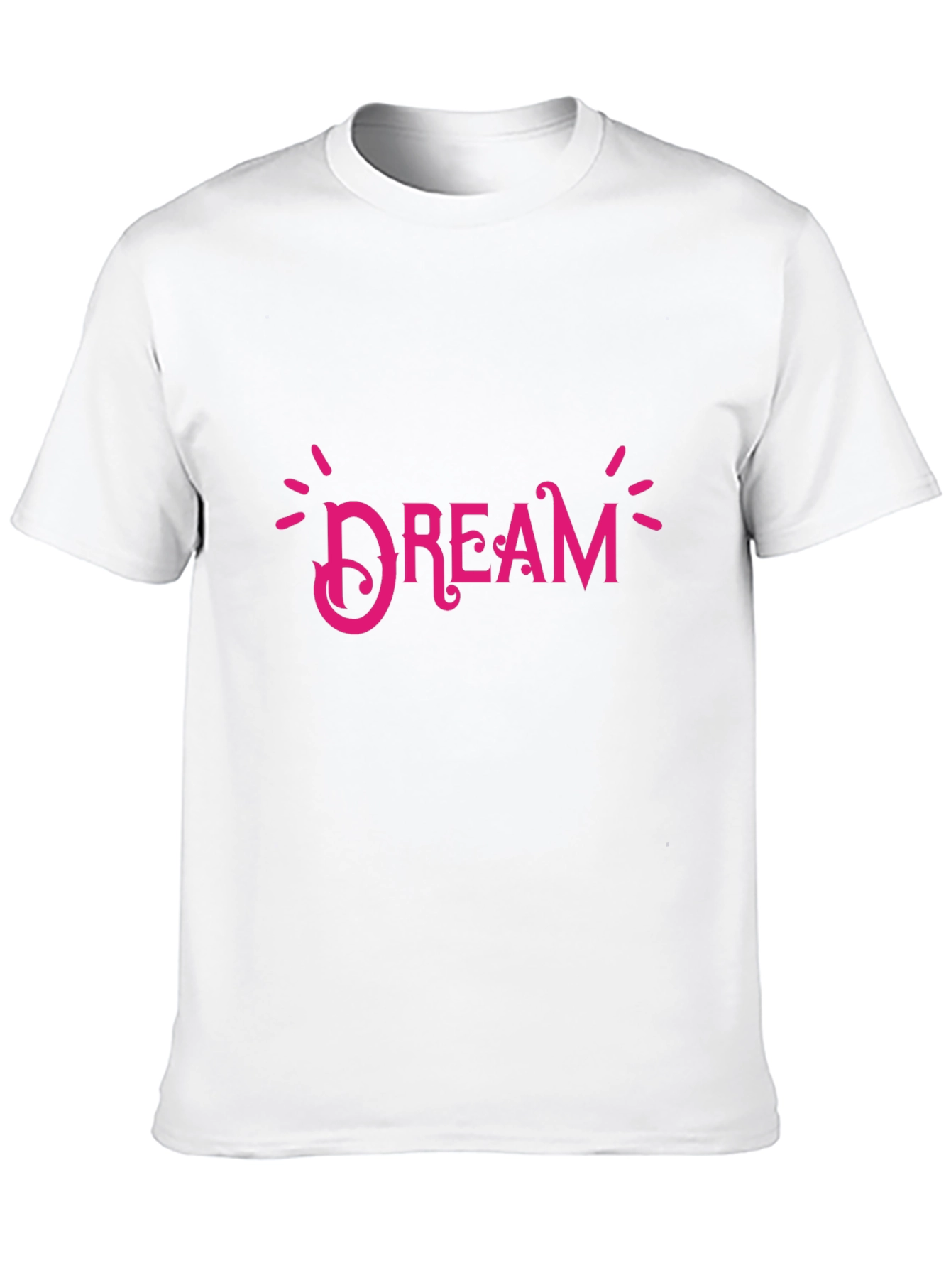 Dream Graphic Print Crew Neck T-Shirt